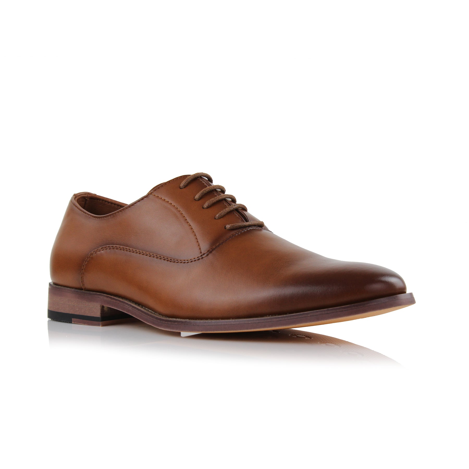 Burnished Leather Oxfords | George by Ferro Aldo | Conal Footwear | Main Angle View