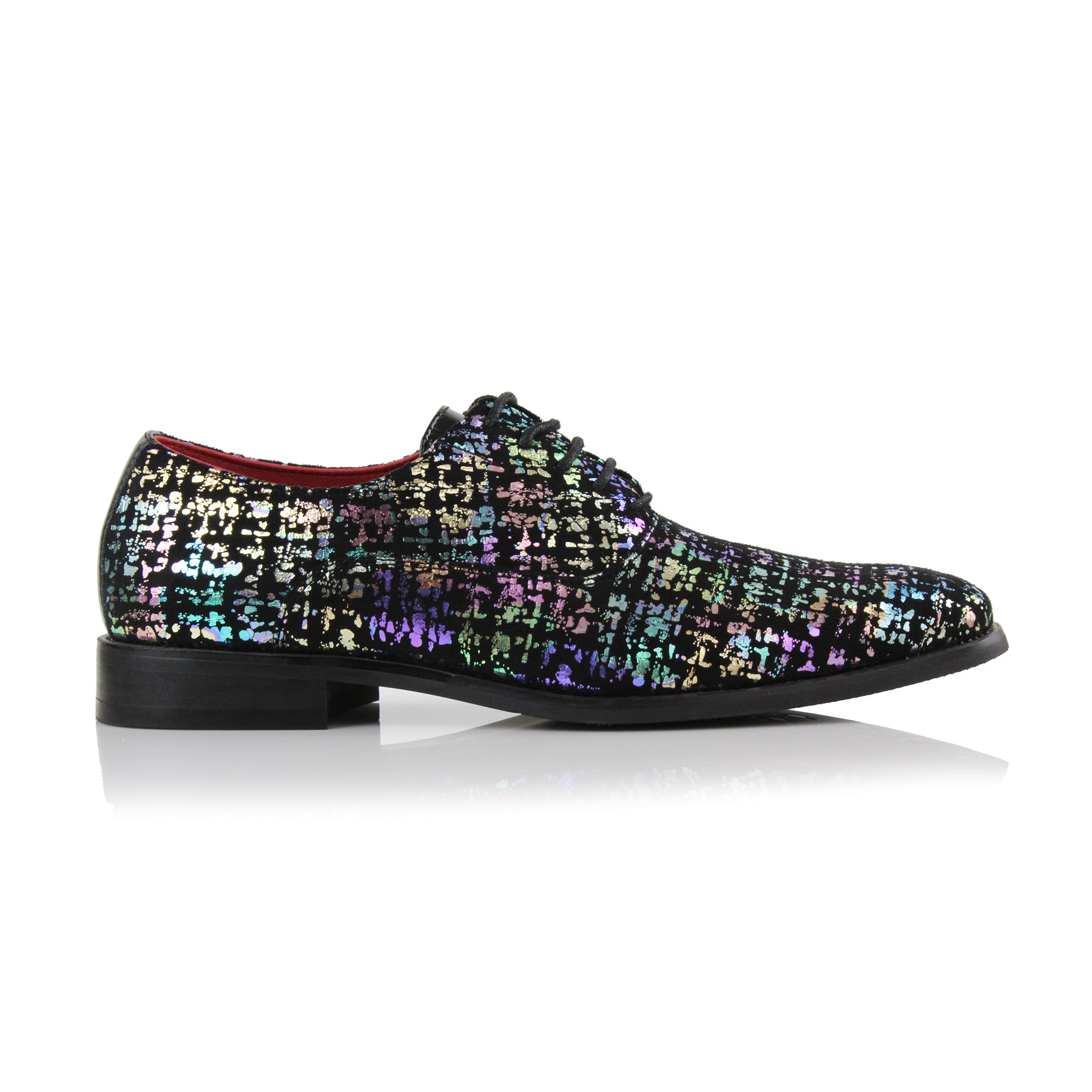 Multicolor Leather Oxfords | George by Ferro Aldo | Conal Footwear | Outer Side Angle View