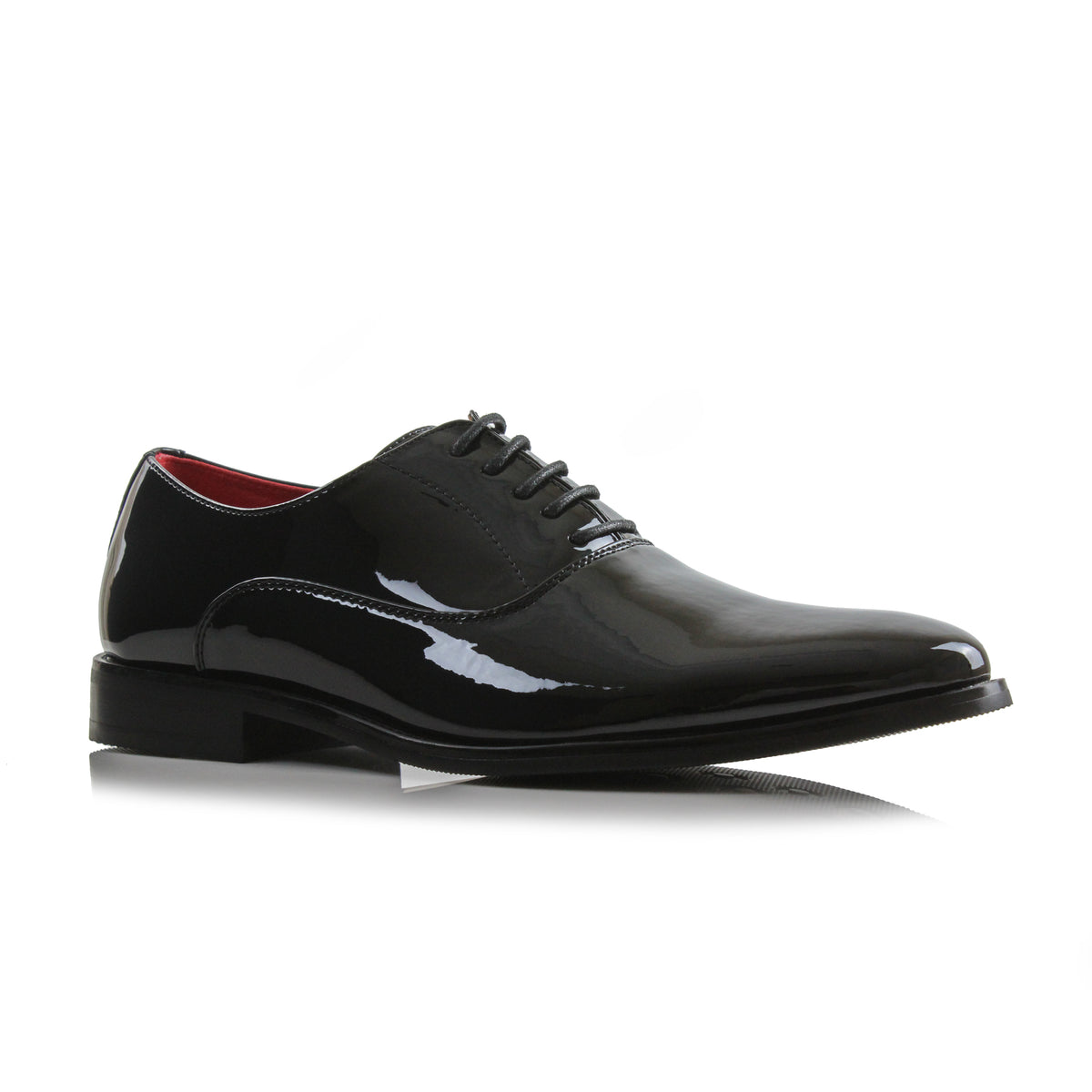 Aldo Shoes Mens 10 Black Mirron Studded Oxford Plain‎ Toe Dress City Club Lounge Lewistown – Men Other black Oxford shoe - ALDO main image 4