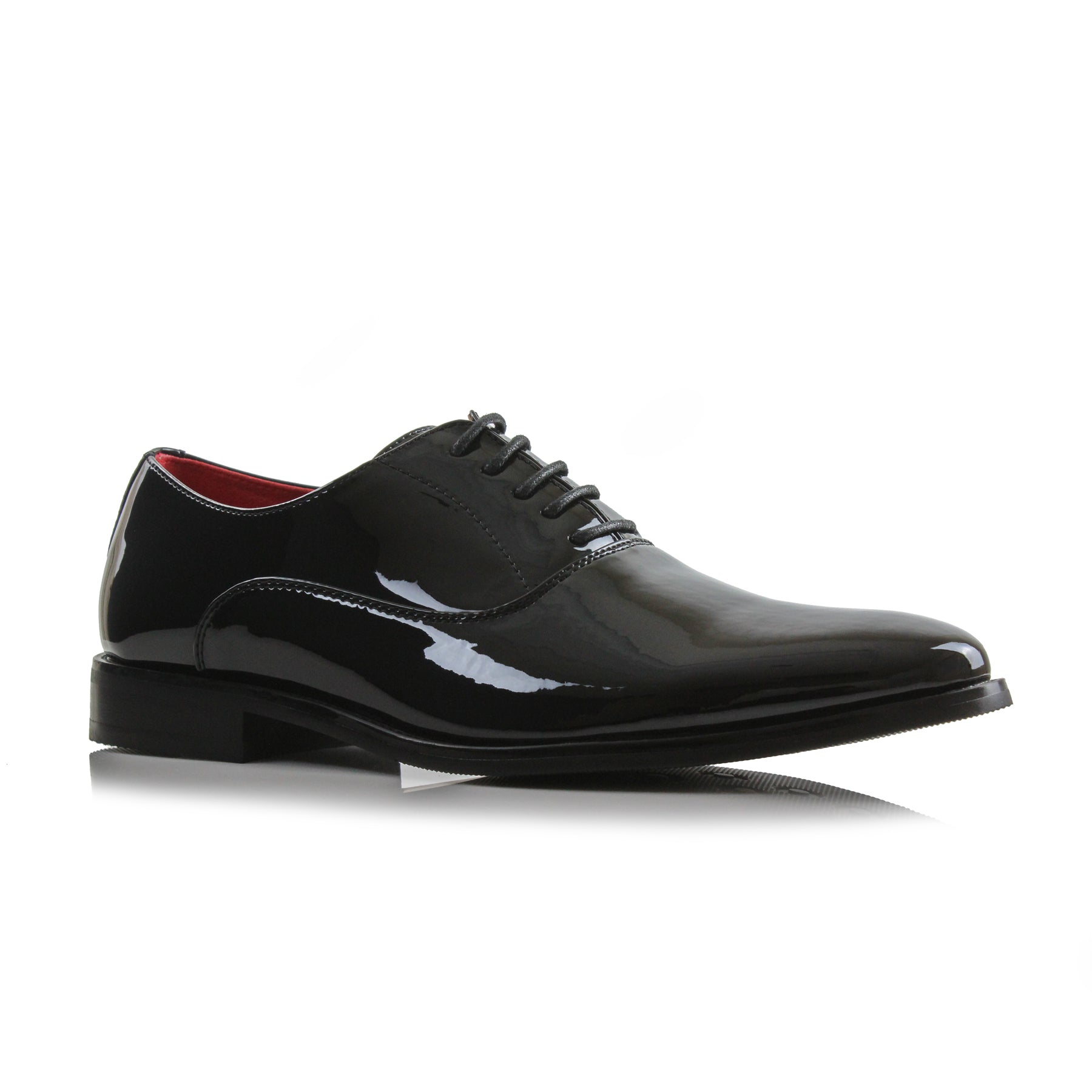 Faux Patent Leather Oxfords | George by Ferro Aldo | Conal Footwear | Main Angle View