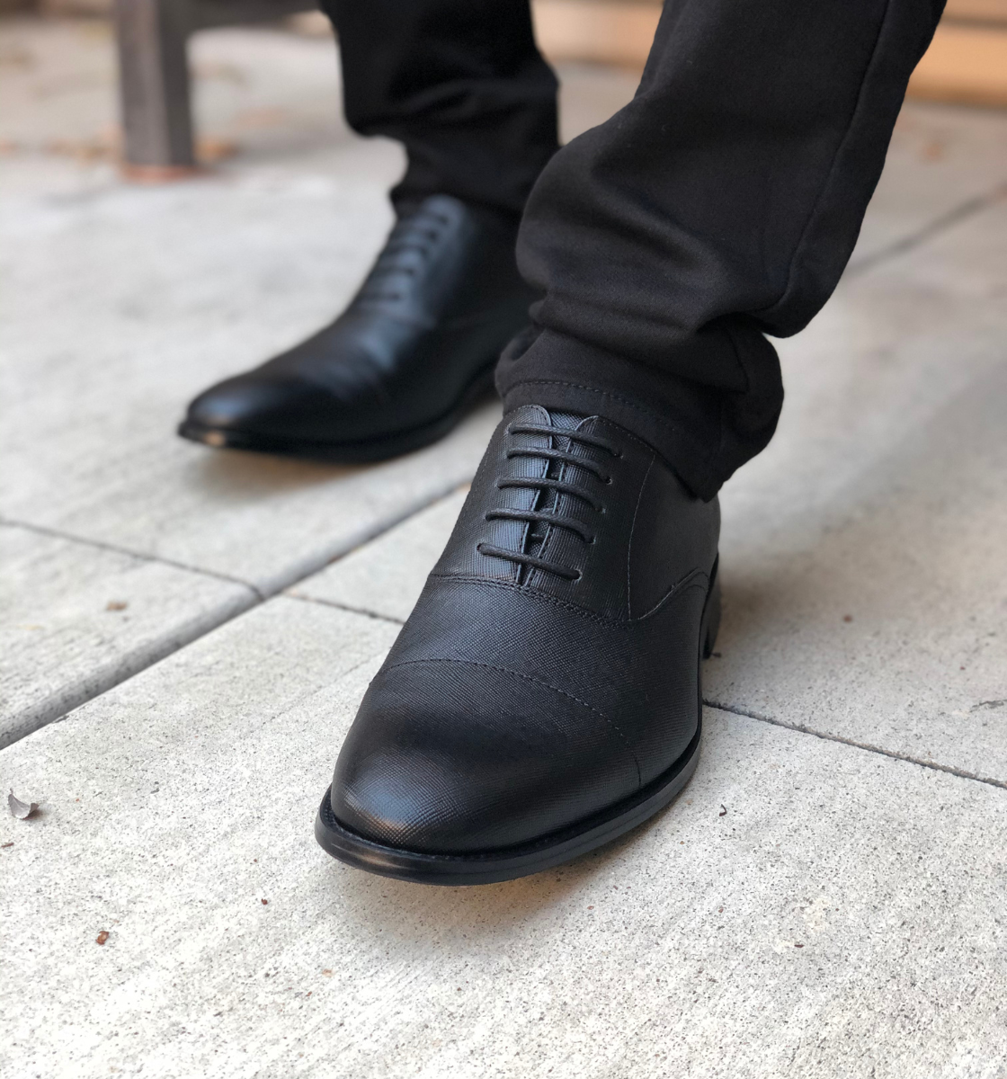 Men's Shoe Collection | Garrett in Black