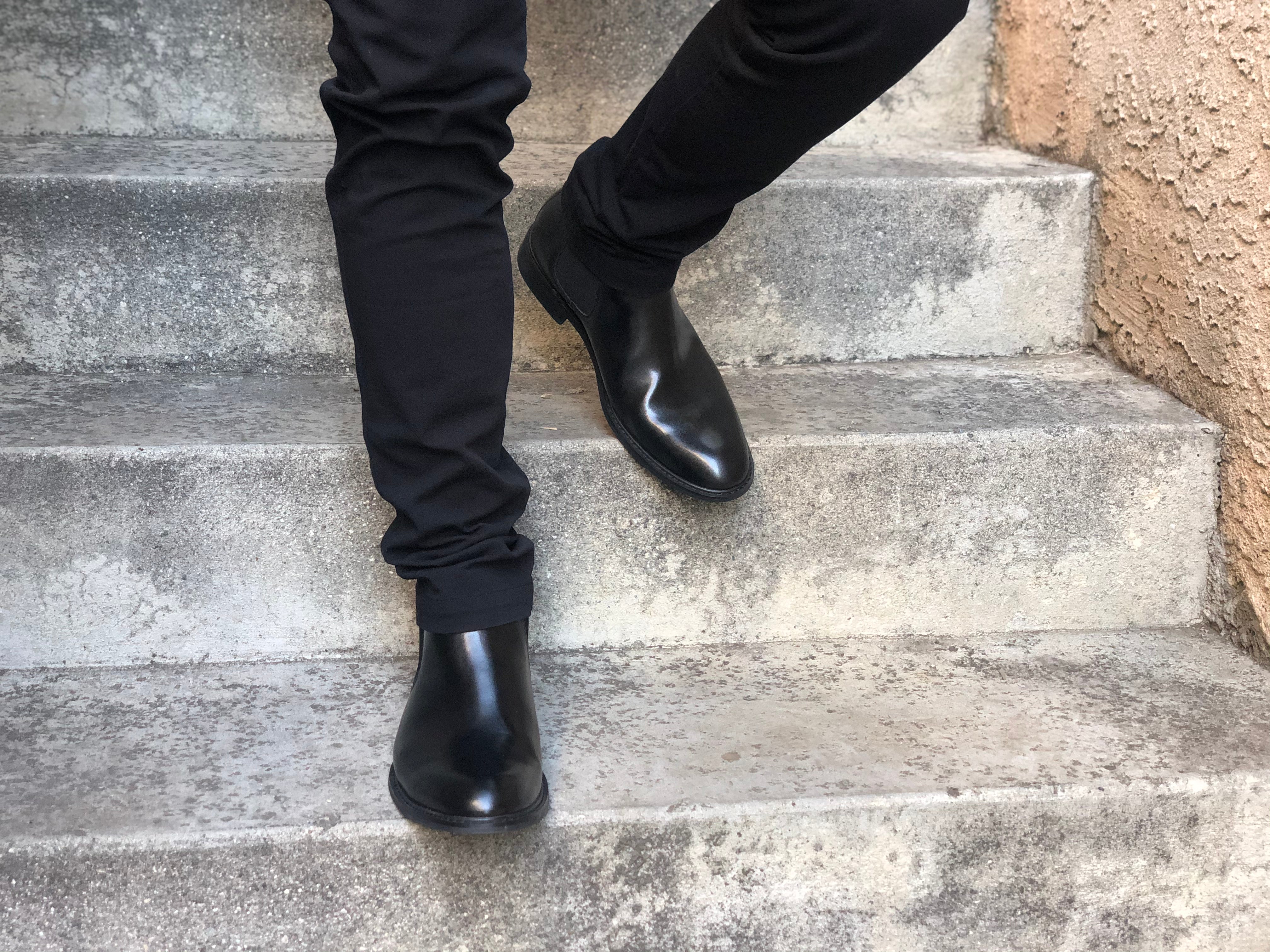 Polar Fox Men's Classic Chelsea Ankle Boot | Barrett in Black
