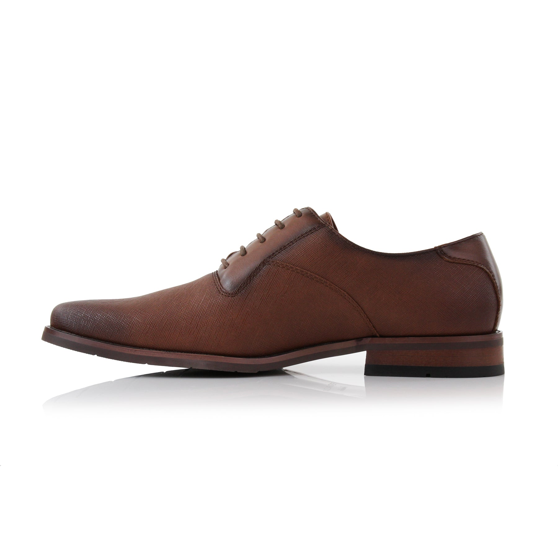 Embossed Oxford Shoes | Javier by Ferro Aldo | Conal Footwear | Inner Side Angle View