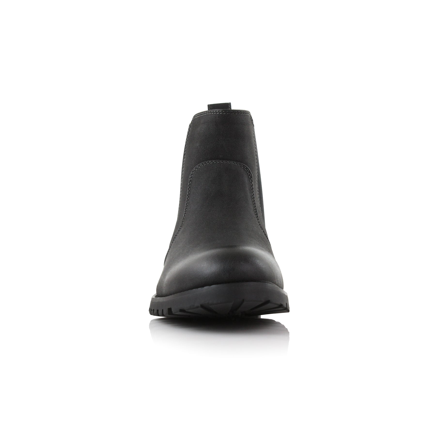 Plain-Toe Chelsea Boots | Jayden by Ferro Aldo | Conal Footwear | Front Angle View