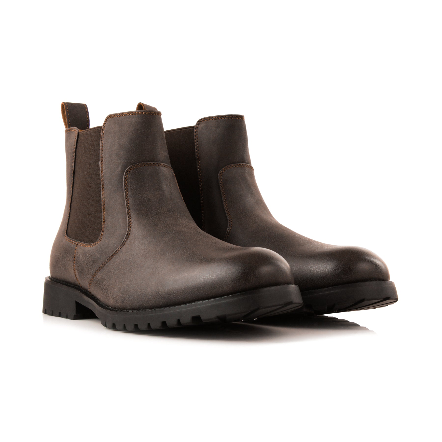 Plain-Toe Chelsea Boots | Jayden by Ferro Aldo | Conal Footwear | Paired Angle View