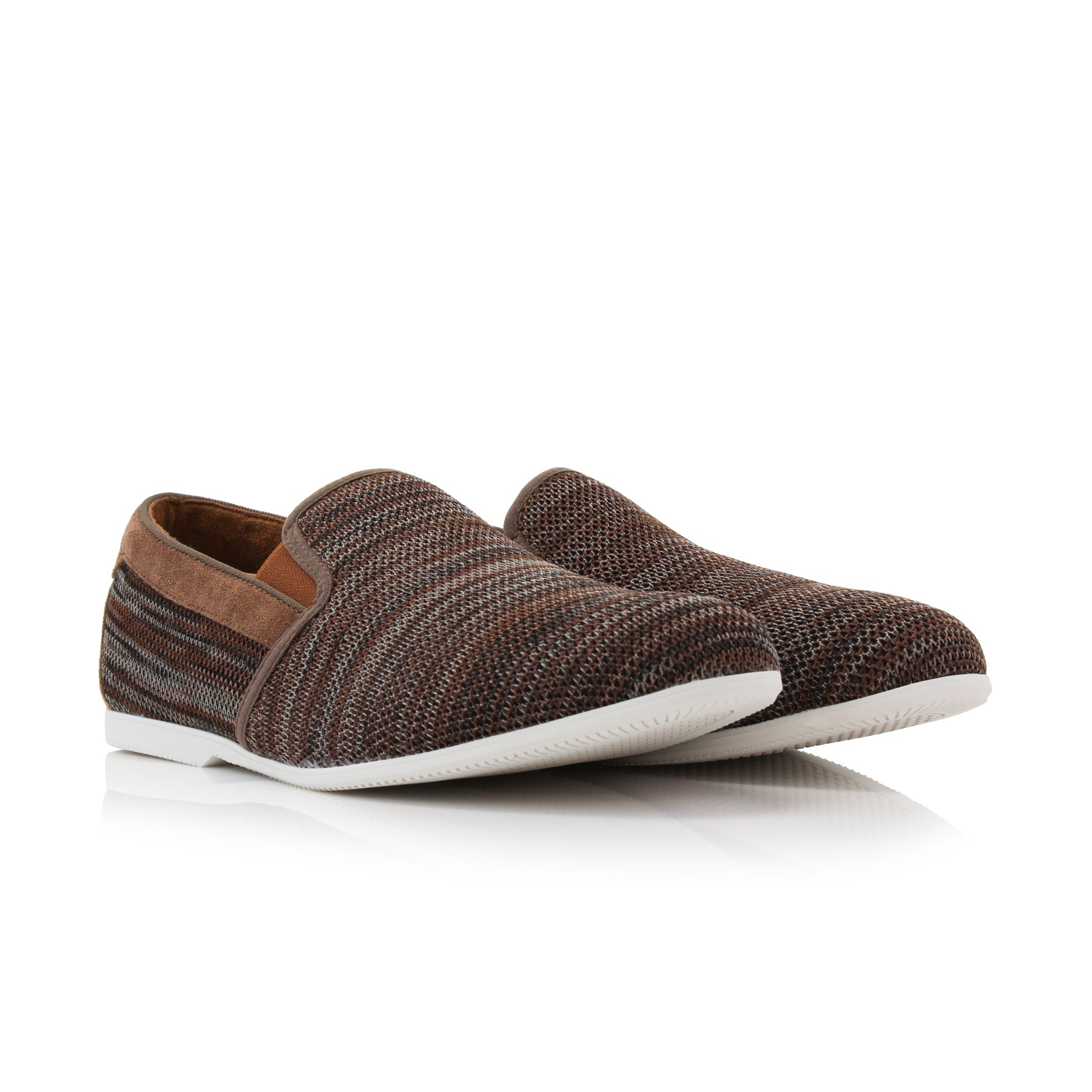 Knitted Loafers | Jiro by Ferro Aldo | Conal Footwear | Paired Angle View