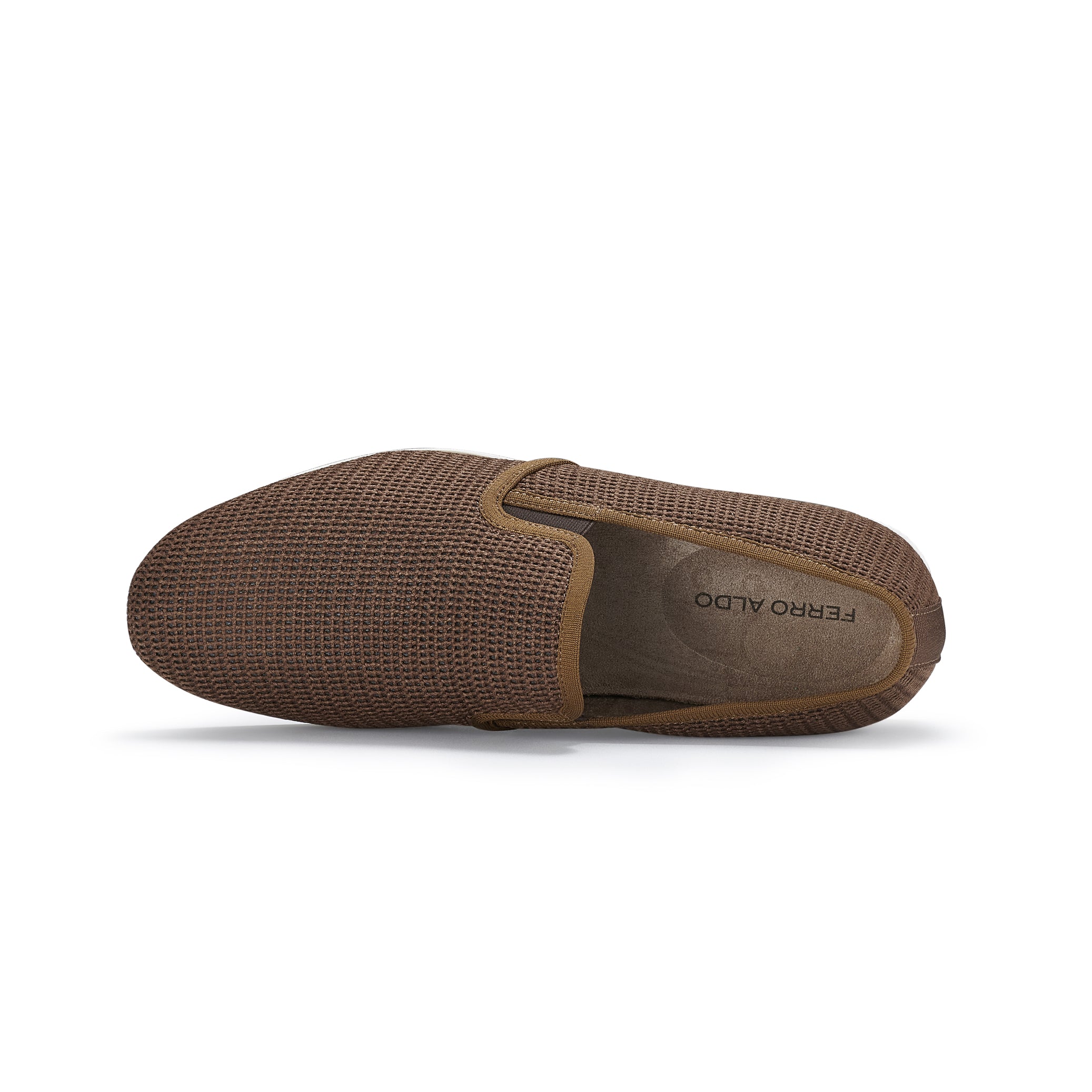 Men's Knitted Slip-On Loafers | Keaton by Ferro Aldo | Conal Footwear | Top-Down Angle View