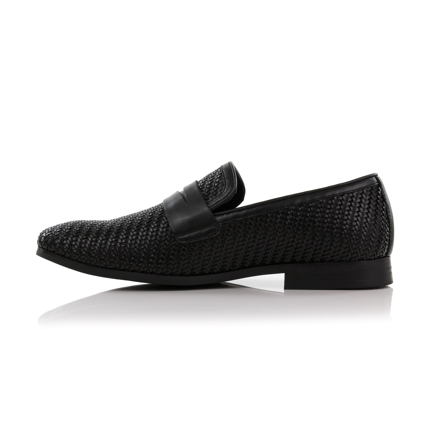 Woven Loafers | Louie by Ferro Aldo | Conal Footwear | Inner Side Angle View