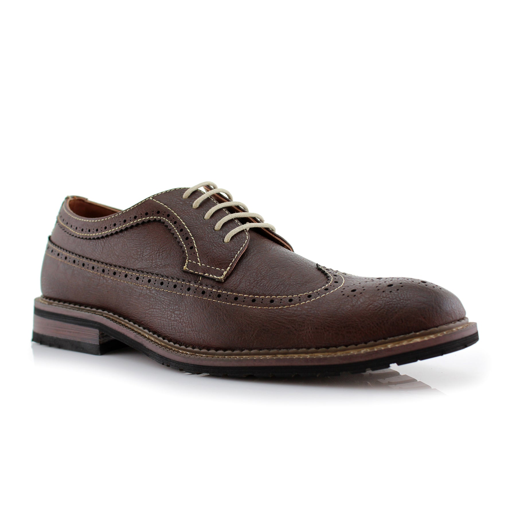 Longwing Brogue Derby Shoes | Phillip by Ferro Aldo | Conal Footwear | Main Angle View