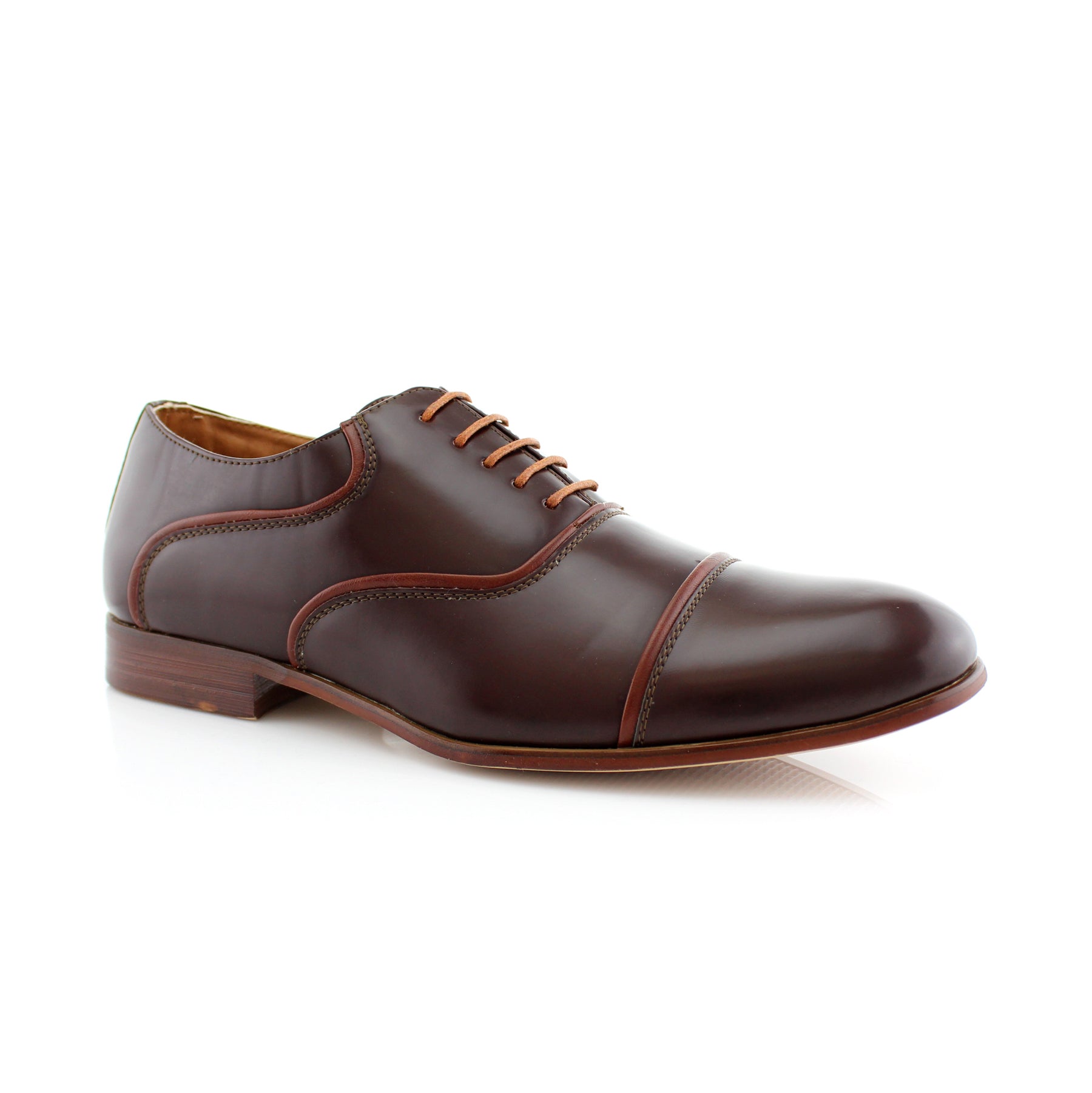 Contrast Piping Oxfords | Ross by Ferro Aldo | Conal Footwear | Main Angle View