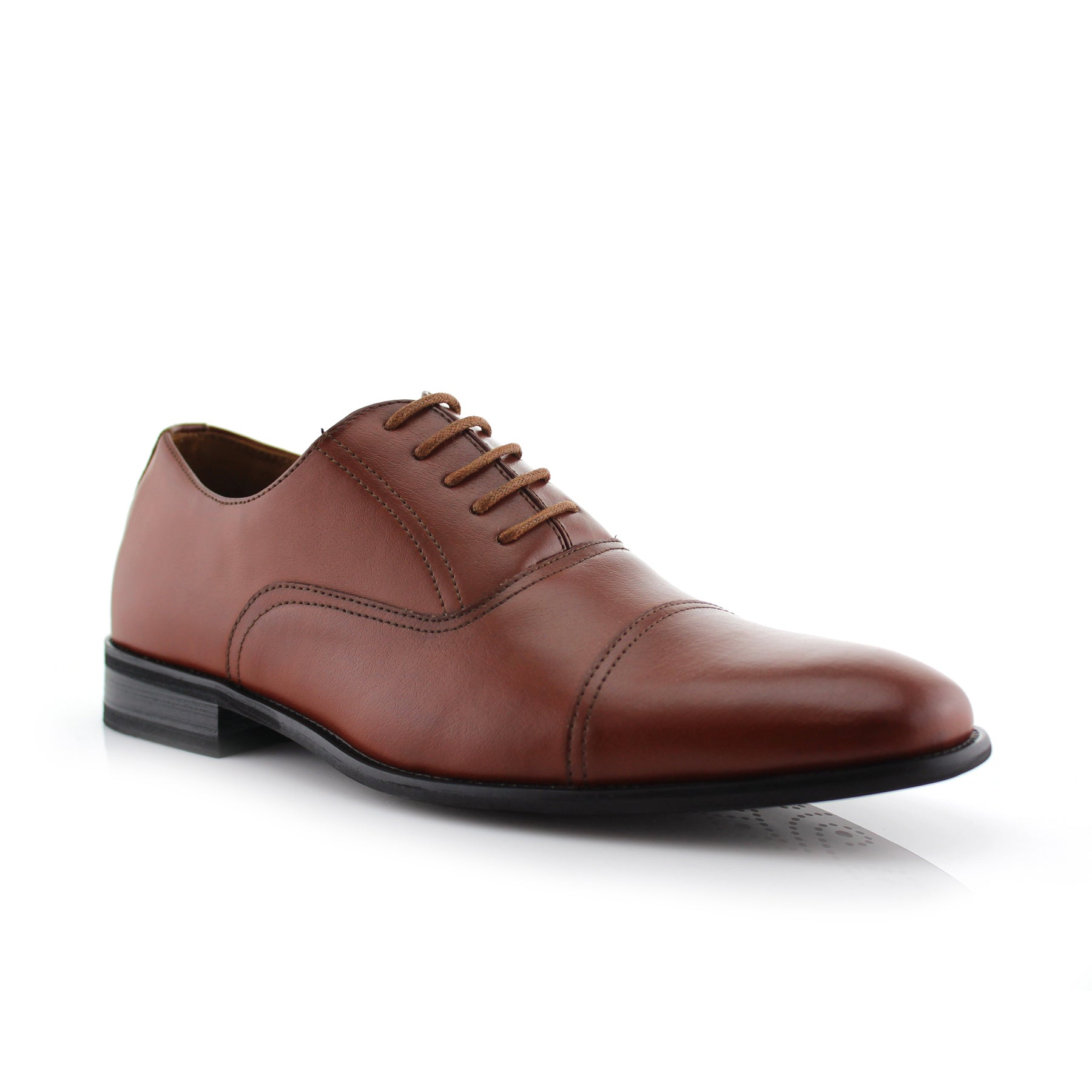 Classic Cap-Toe Oxford Dress Shoes | Charles by Ferro Aldo | Conal Footwear | Main Angle View