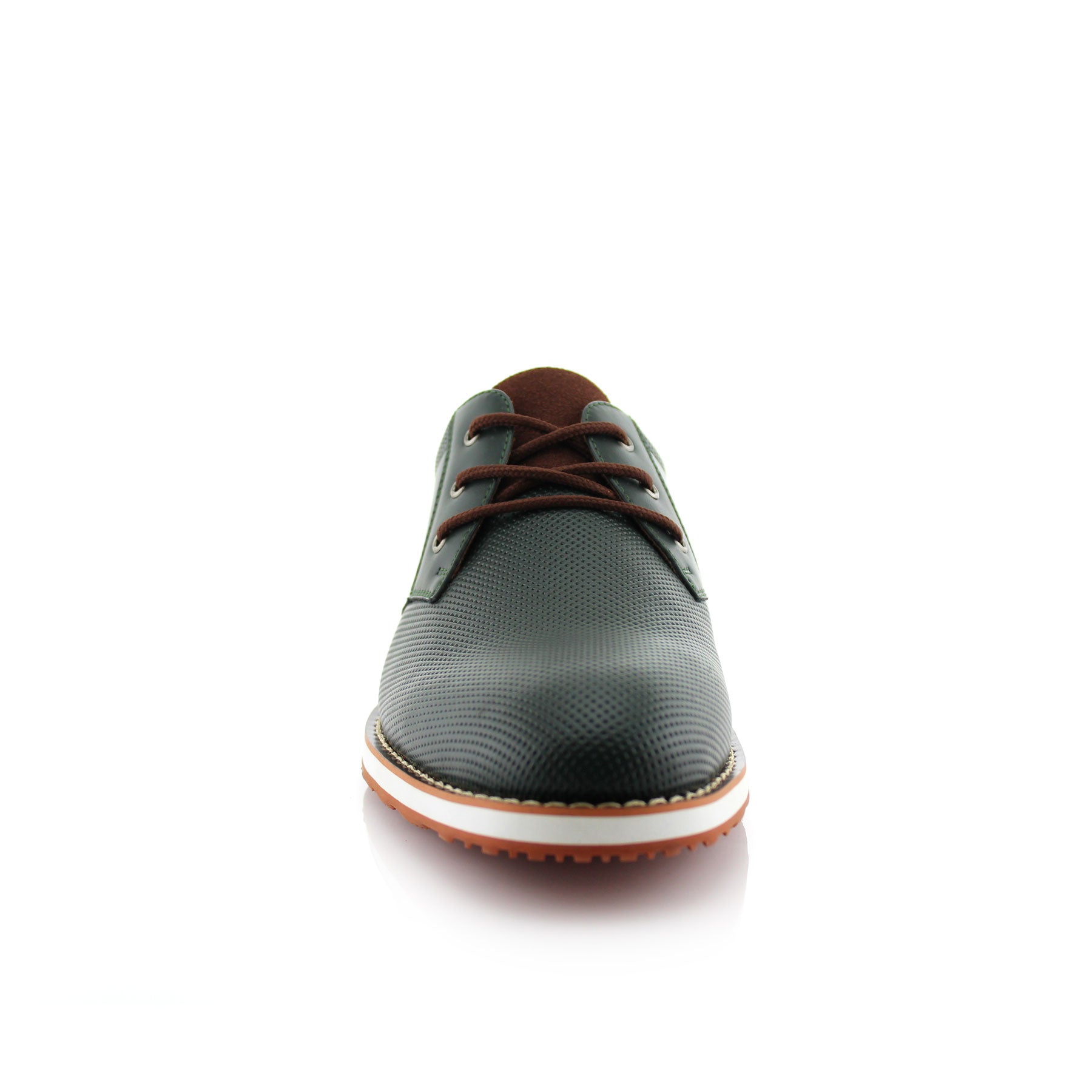 Embossed Derby Sneakers | Norris by Ferro Aldo | Conal Footwear | Front Angle View