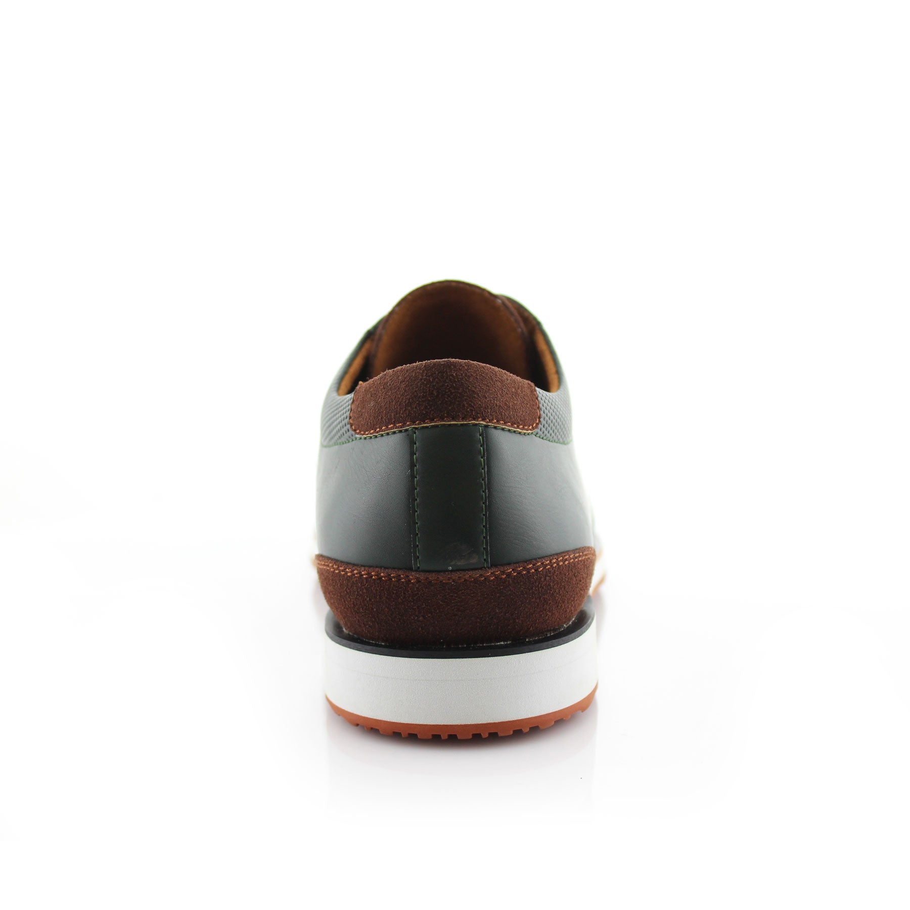 Embossed Derby Sneakers | Norris by Ferro Aldo | Conal Footwear | Back Angle View