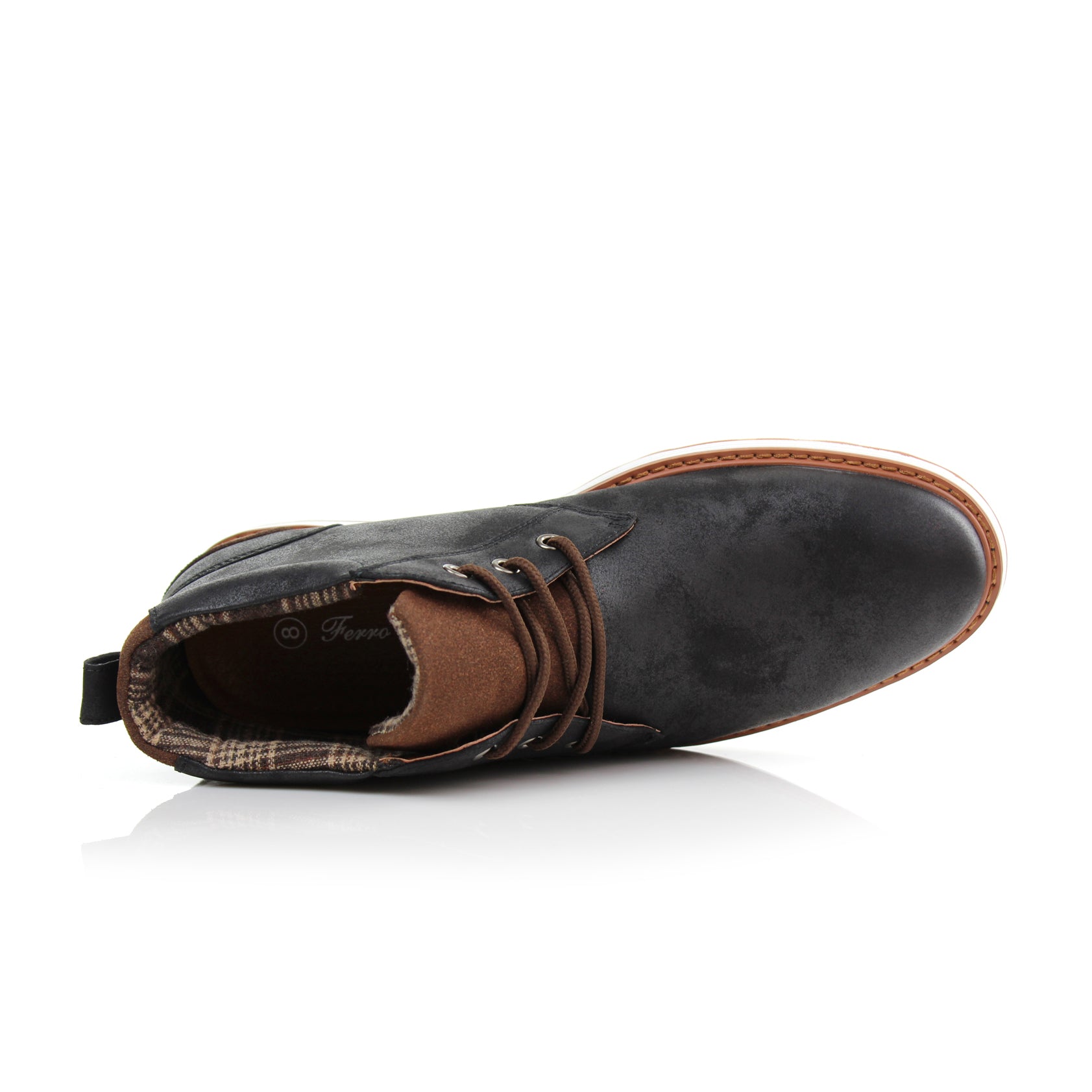 Sneaker Chukka Boots | Houstan by Ferro Aldo | Conal Footwear | Top-Down Angle View