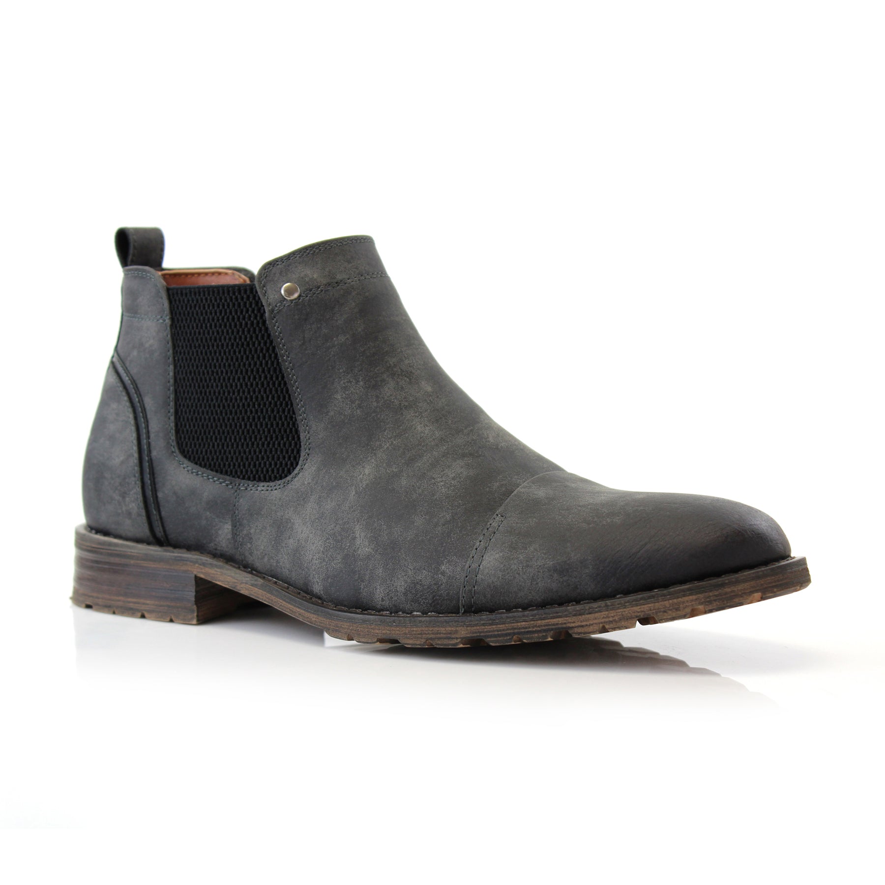 Burnished Chelsea Boots | Sterling by Ferro Aldo | Conal Footwear | Main Angle View