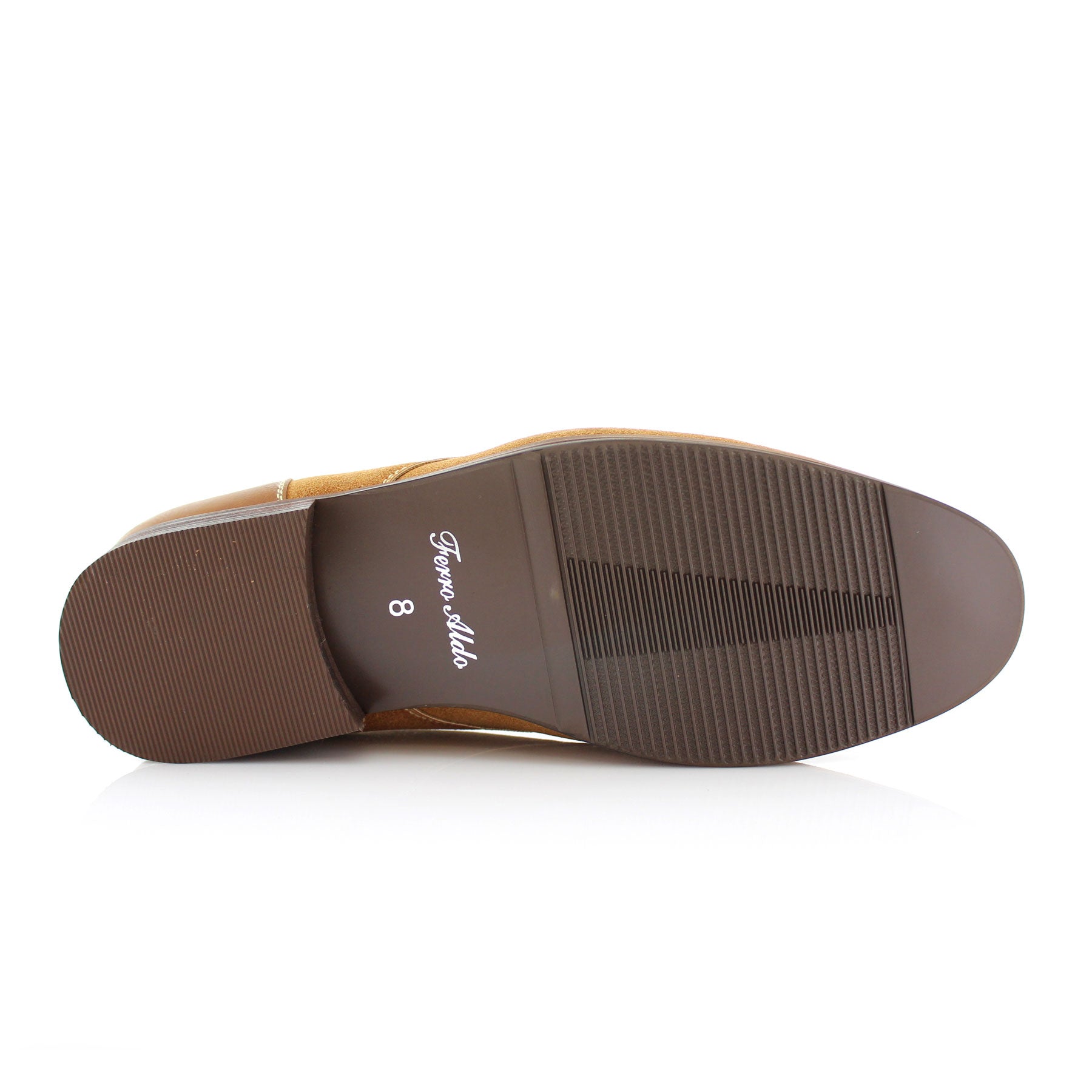 Suede Chukka Boots | Raymond by Ferro Aldo | Conal Footwear | Bottom Sole Angle View