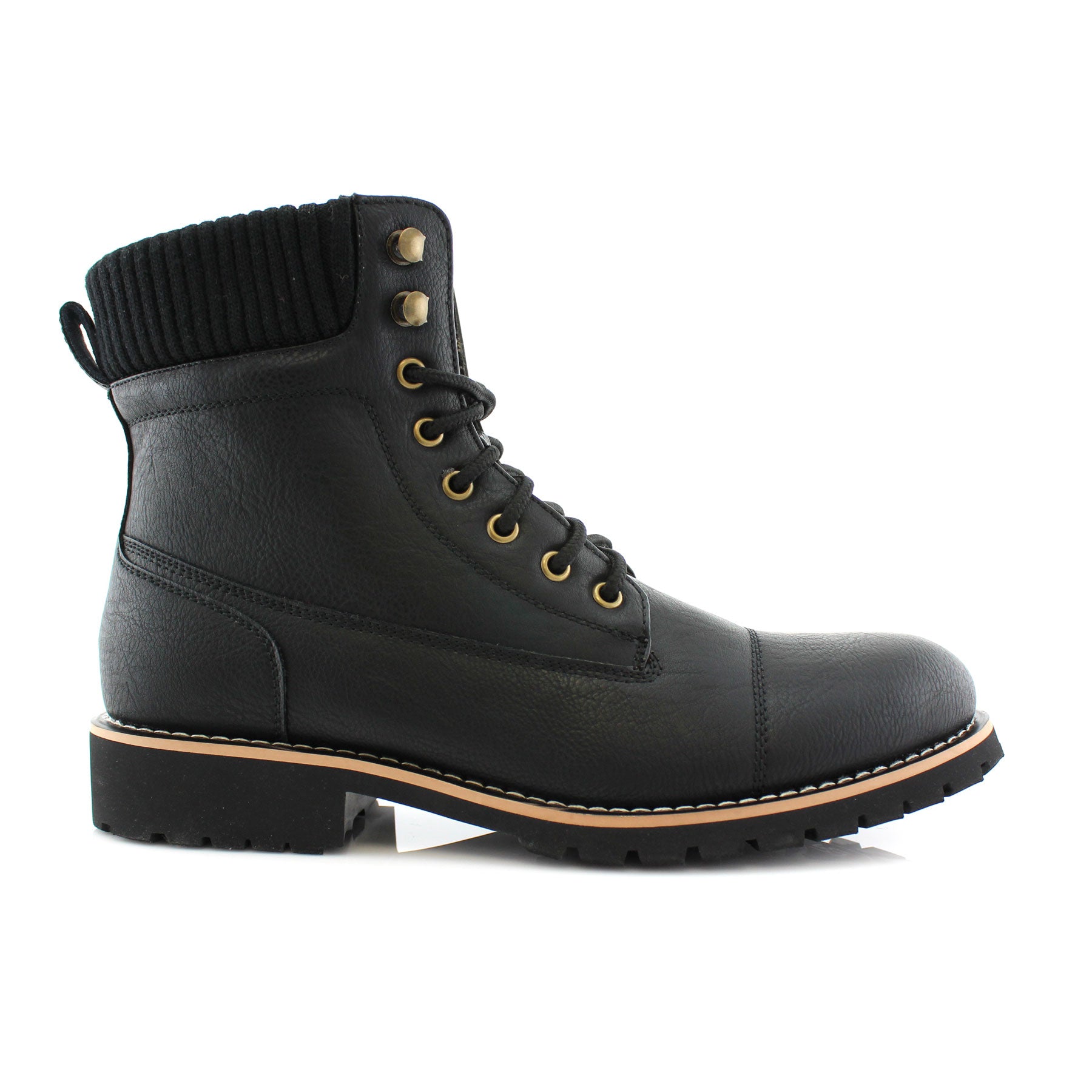 Heavy Duty Combat Boots | Wilson by Polar Fox | Conal Footwear | Outer Side Angle View