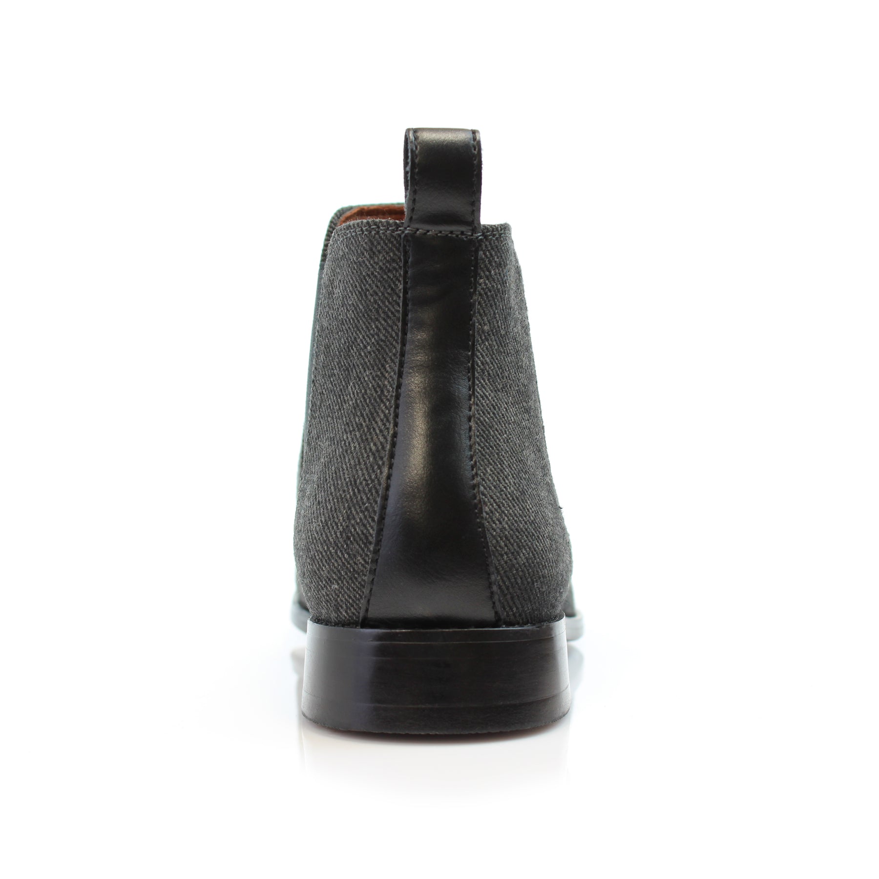 Duo-Textured Chelsea Boots | Forbes by Polar Fox | Conal Footwear | Back Angle View