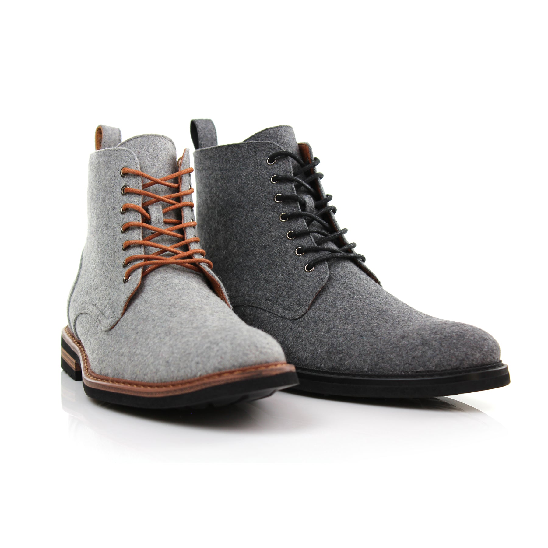 Woolen Ankle Boots | Duke by Polar Fox | Conal Footwear | Group Angle View