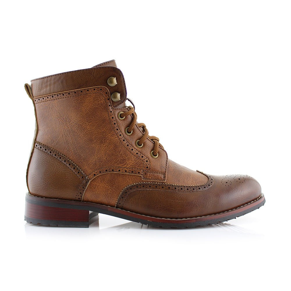 What To Wear Riding Motorcycle? | Jonah | Brogue Wing tip Western Boots
