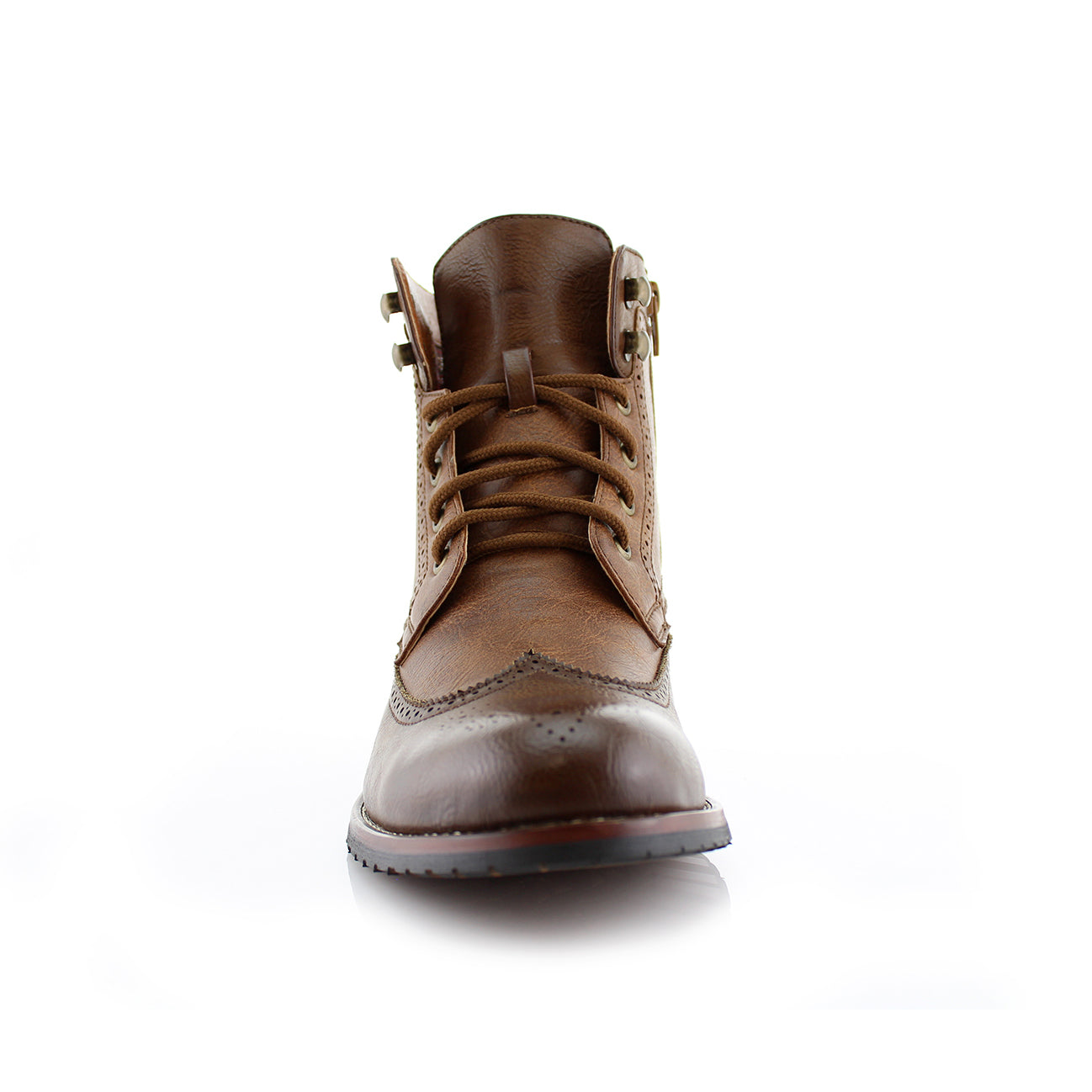 Two-Toned Wingtip Brogue | Jonah by Polar Fox | Conal Footwear | Front Angle View