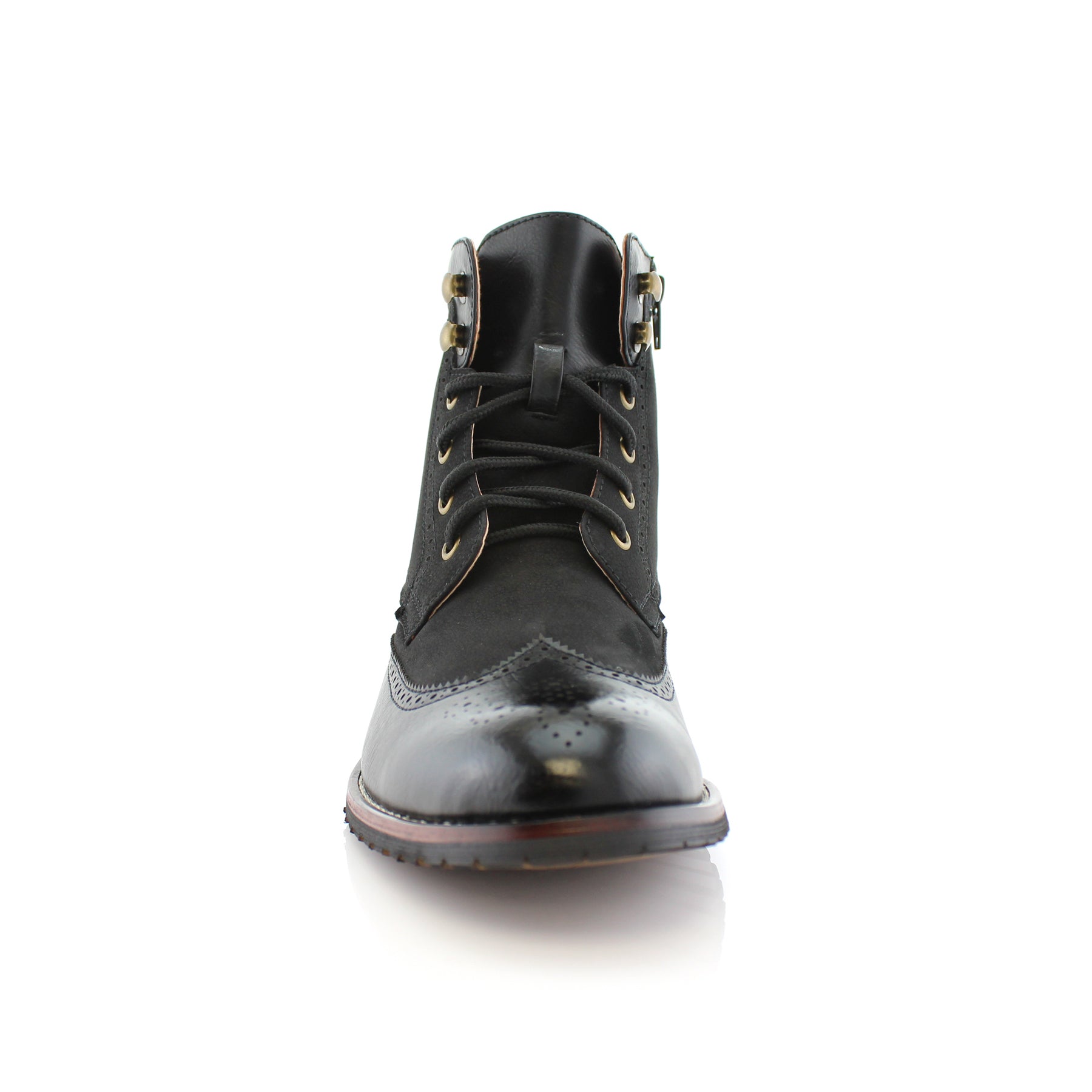 Two-Toned Wingtip Brogue | Jonah by Polar Fox | Conal Footwear | Front Angle View