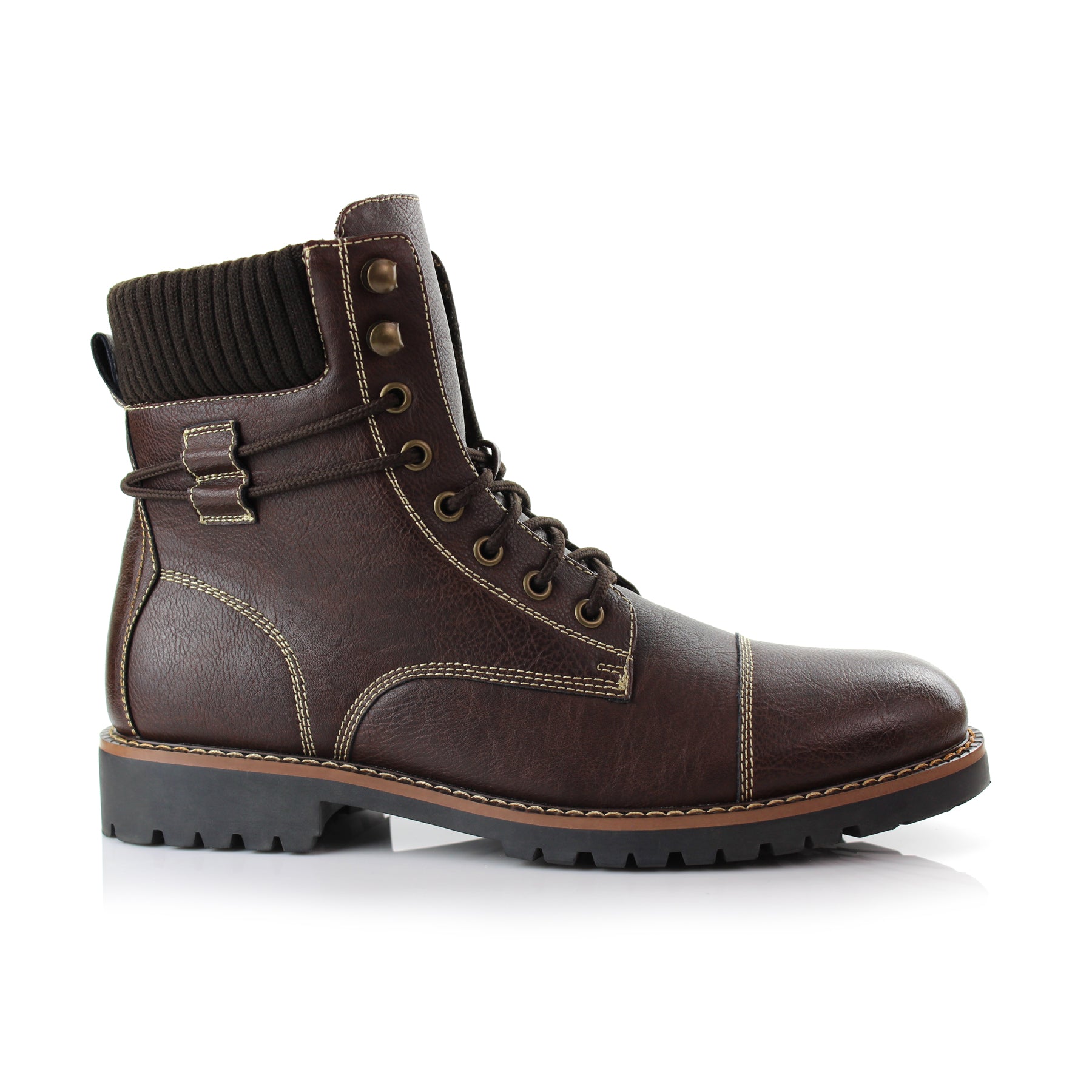 Padded Embossed Winter Boots | Nicholas by Polar Fox | Conal Footwear | Outer Side Angle View