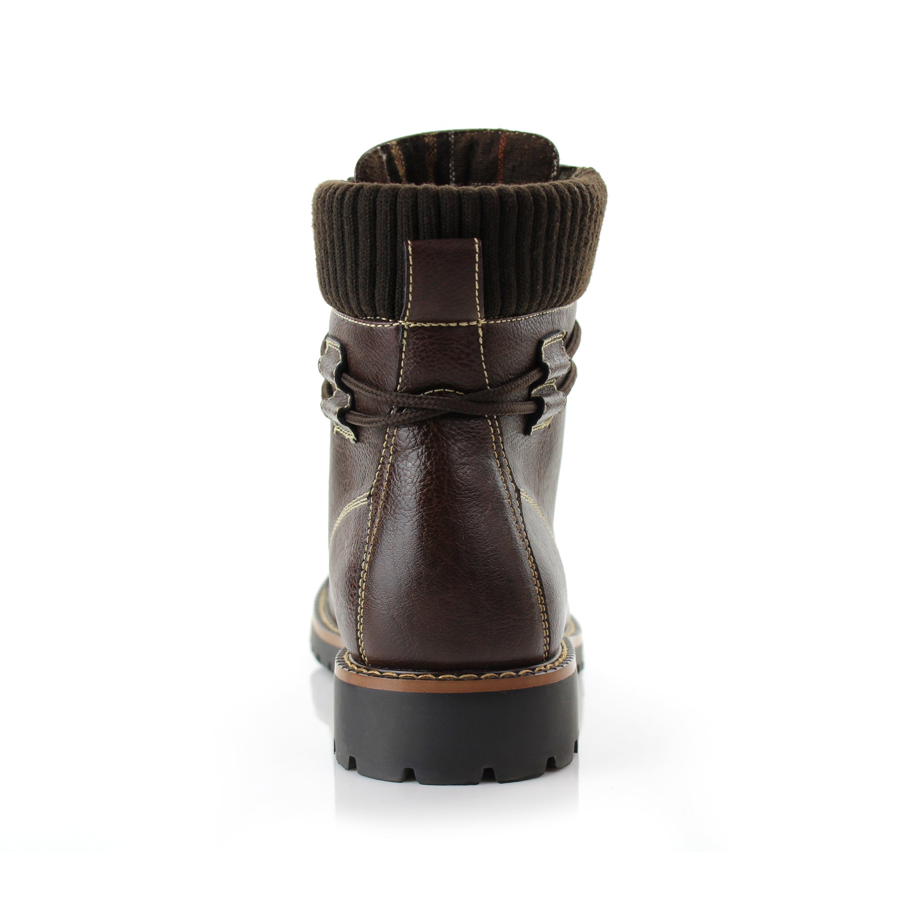 Padded Embossed Winter Boots | Nicholas by Polar Fox | Conal Footwear | Back Angle View