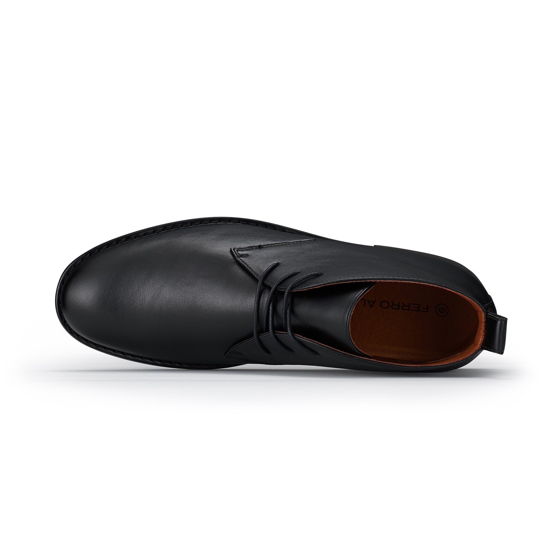 Plain Toe Chukka Boots | Pablo by Ferro Aldo | Conal Footwear | Top-Down Angle View