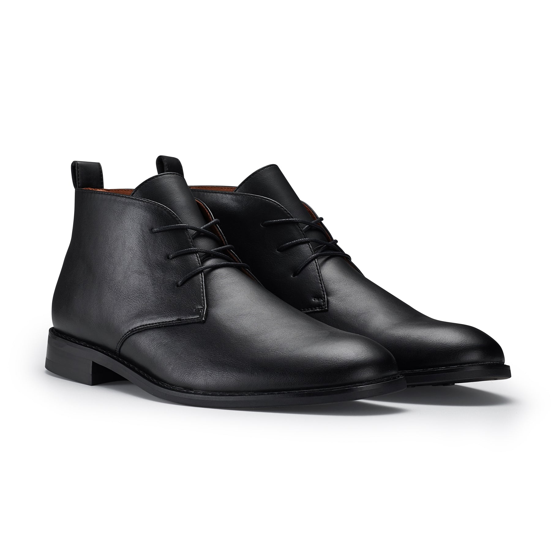 Plain Toe Chukka Boots | Pablo by Ferro Aldo | Conal Footwear | Paired Angle View