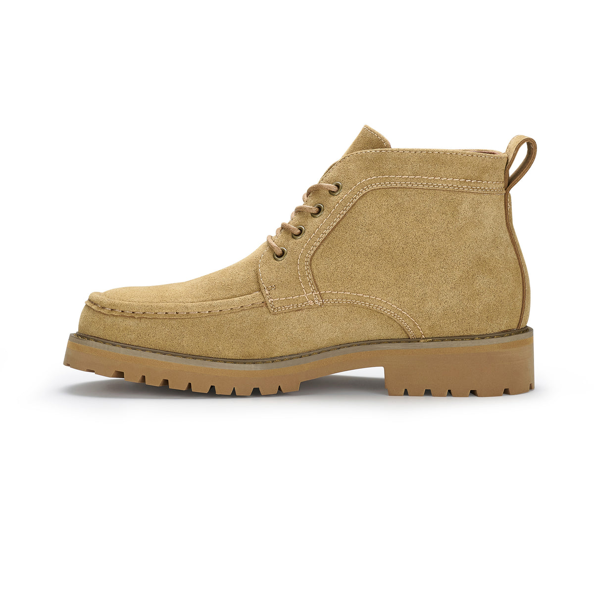 Men's Moc-Toe Derby Boots | Ranger by Ferro Aldo | Conal Footwear | Inner Side Angle View