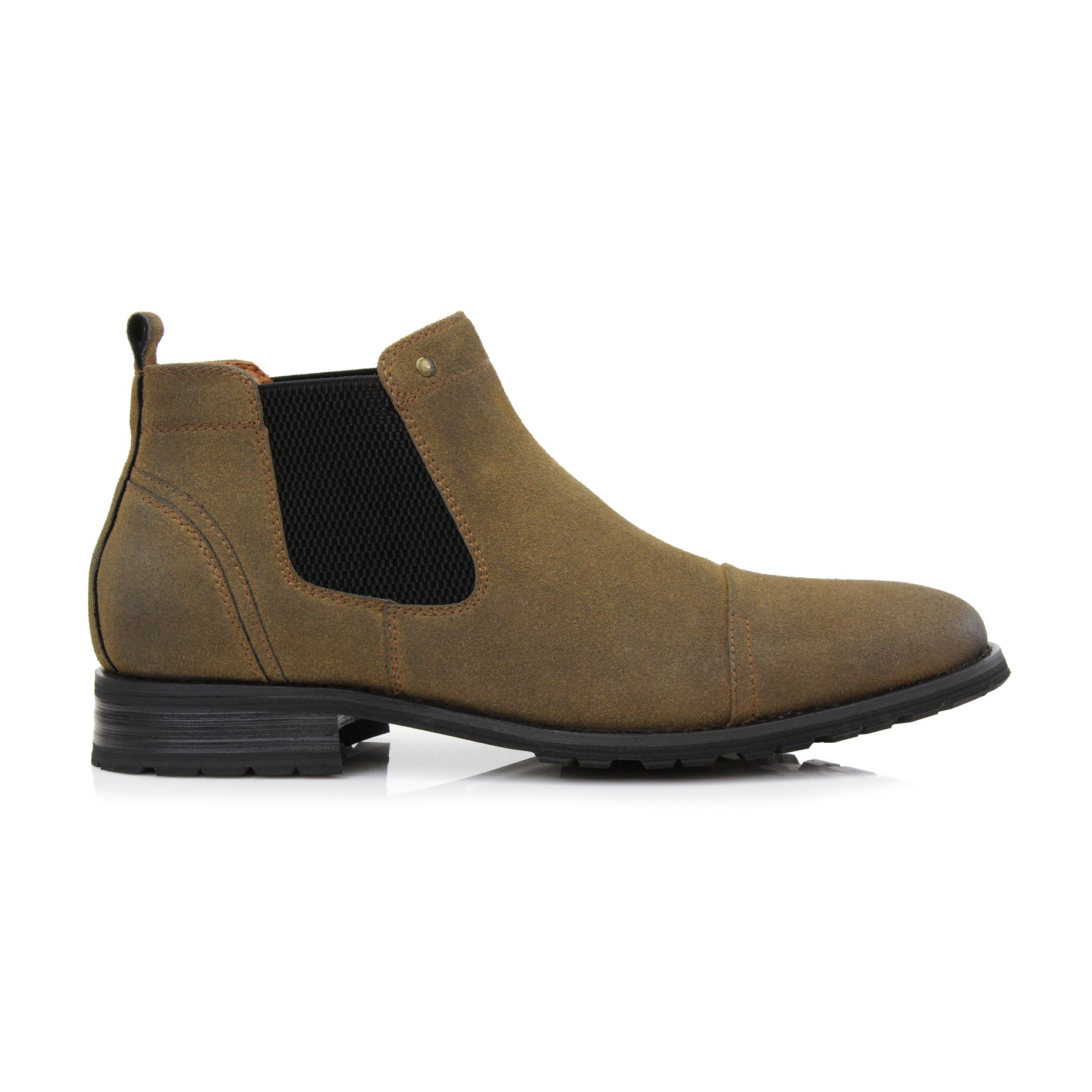 Suede Chelsea Boots | Sterling by Ferro Aldo | Conal Footwear | Outer Side Angle View