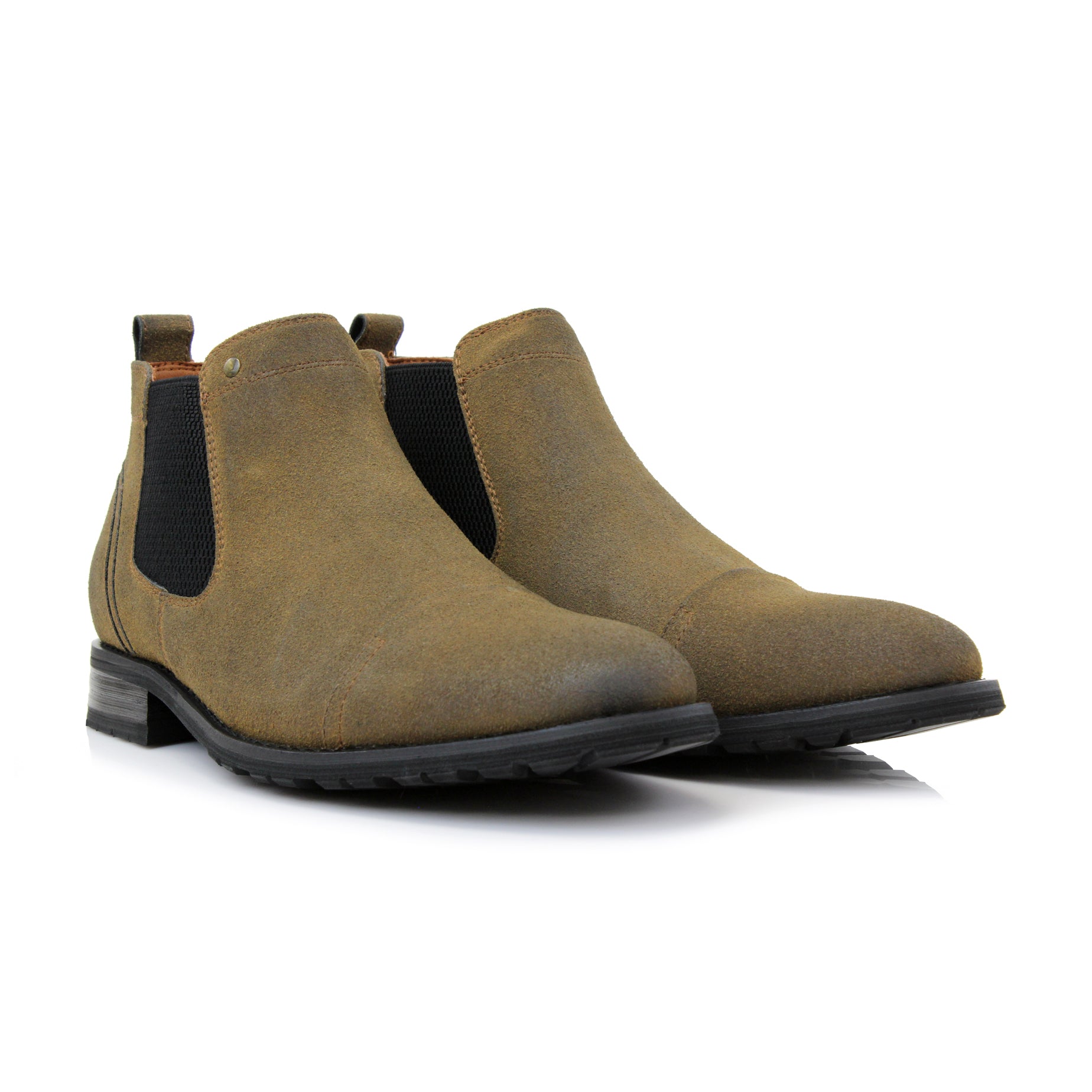 Suede Chelsea Boots | Sterling by Ferro Aldo | Conal Footwear | Paired Angle View