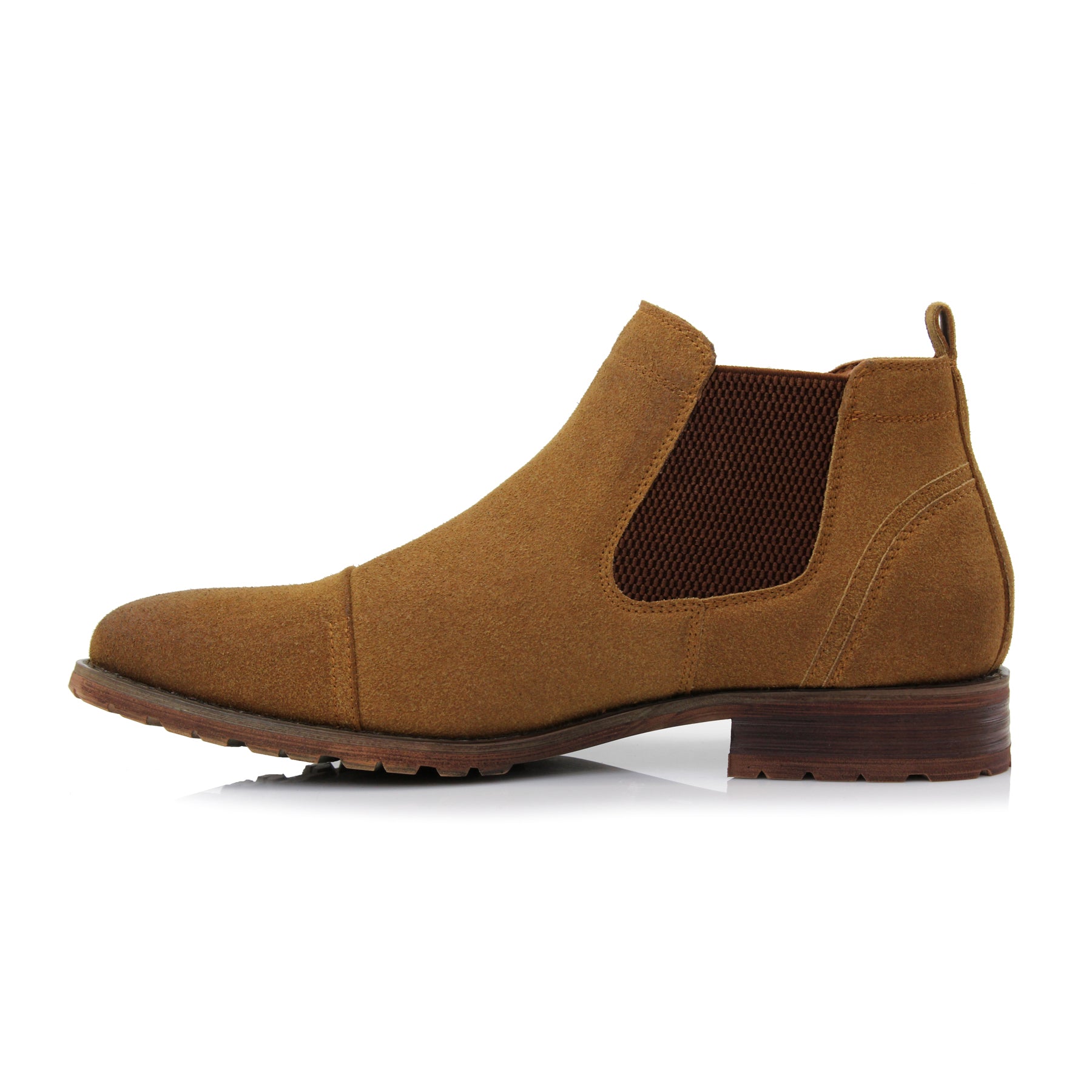 Suede Chelsea Boots | Sterling by Ferro Aldo | Conal Footwear | Inner Side Angle View