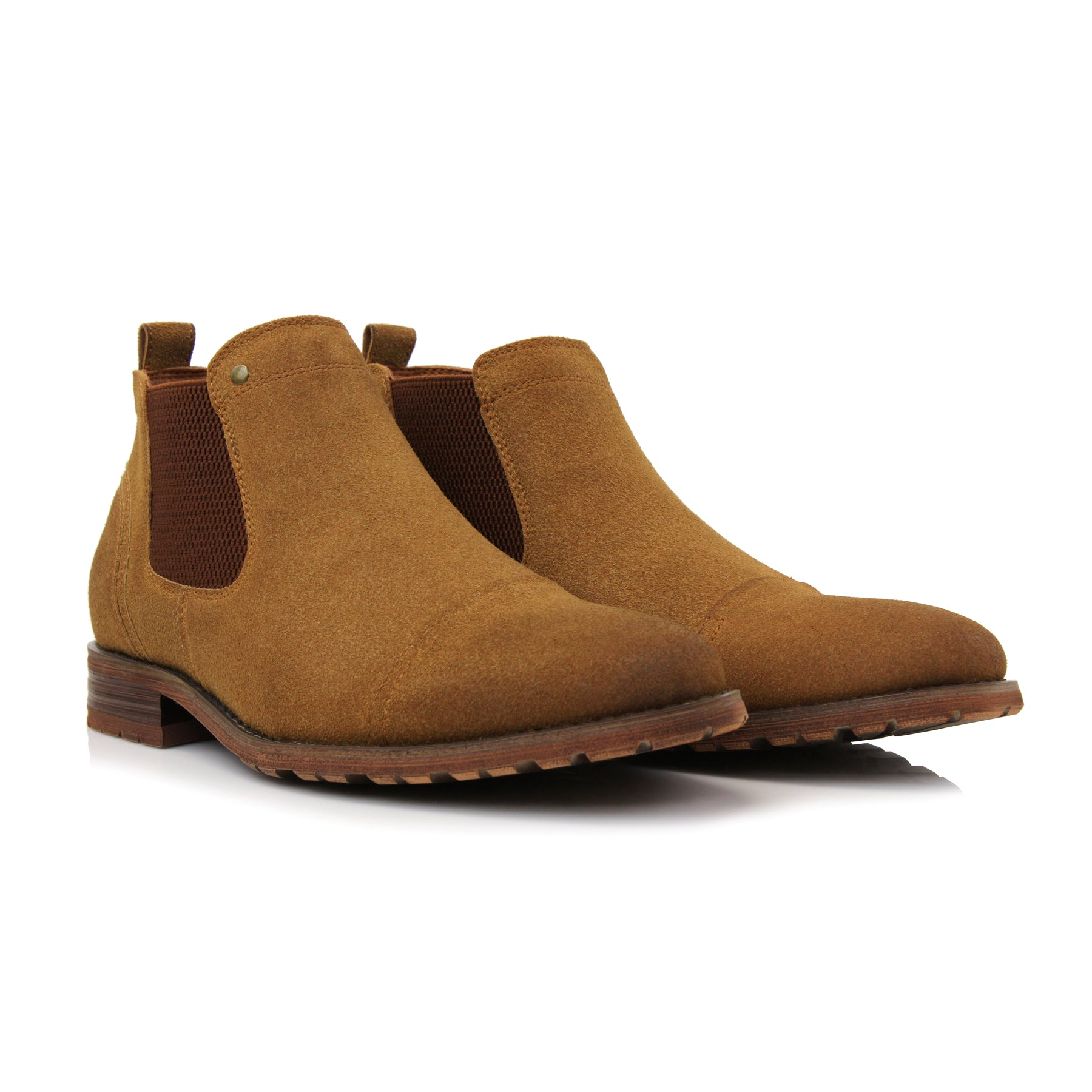 Suede Chelsea Boots | Sterling by Ferro Aldo | Conal Footwear | Paired Angle View