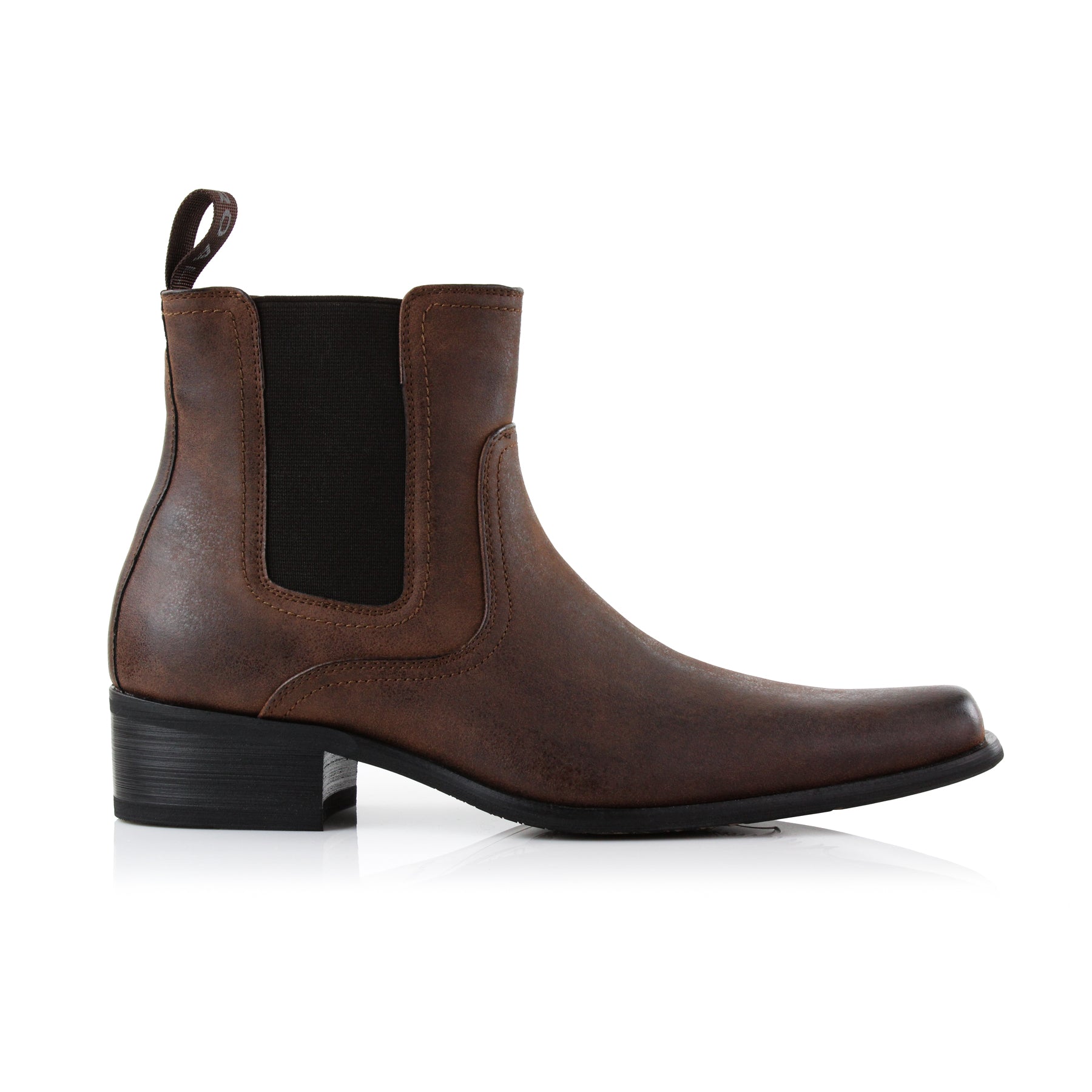 Chelsea Western Boots | Tanner by Ferro Aldo | Conal Footwear | Outer Side Angle View