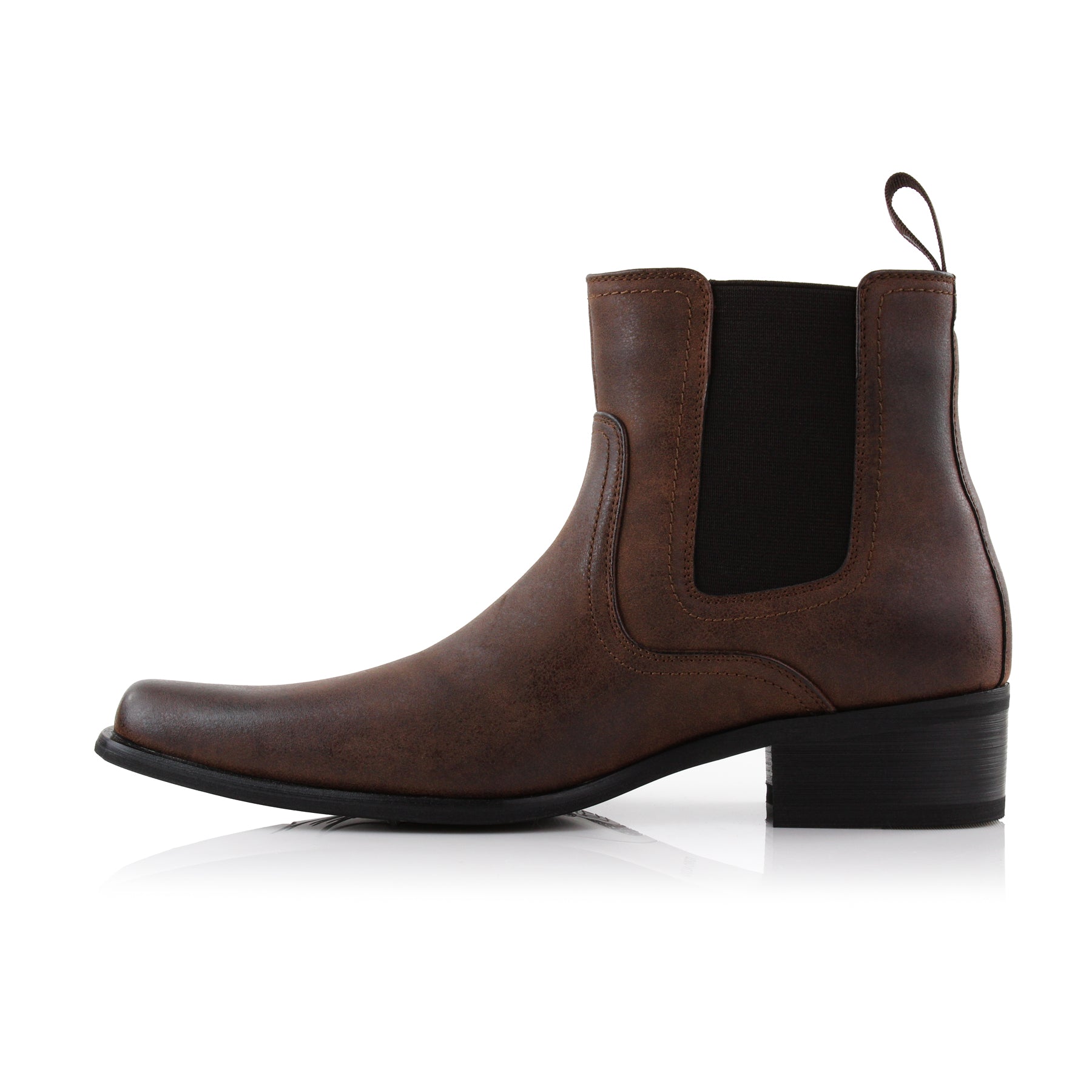Chelsea Western Boots | Tanner by Ferro Aldo | Conal Footwear | Inner Side Angle View