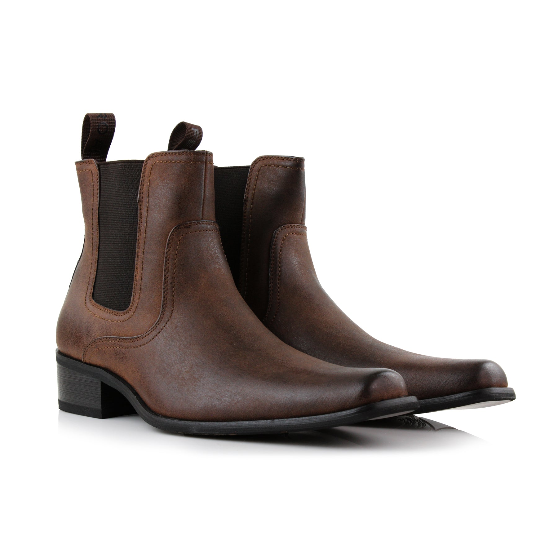 Chelsea Western Boots | Tanner by Ferro Aldo | Conal Footwear | Paired Angle View