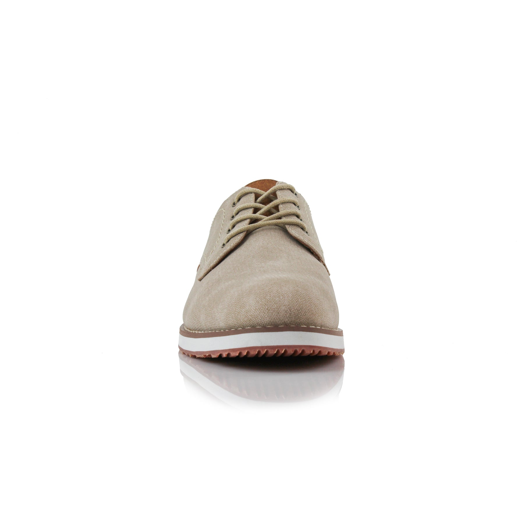 Embossed Derby Sneakers | Thomas by Ferro Aldo | Conal Footwear | Front Angle View