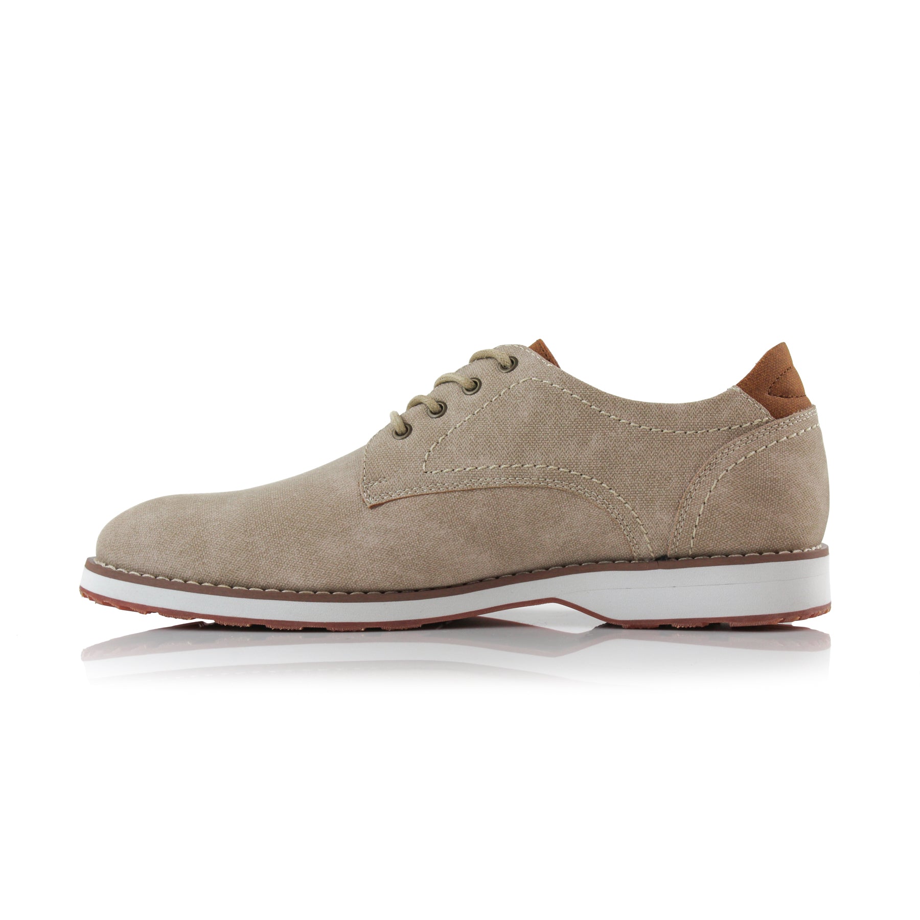 Embossed Derby Sneakers | Thomas by Ferro Aldo | Conal Footwear | Inner Side Angle View