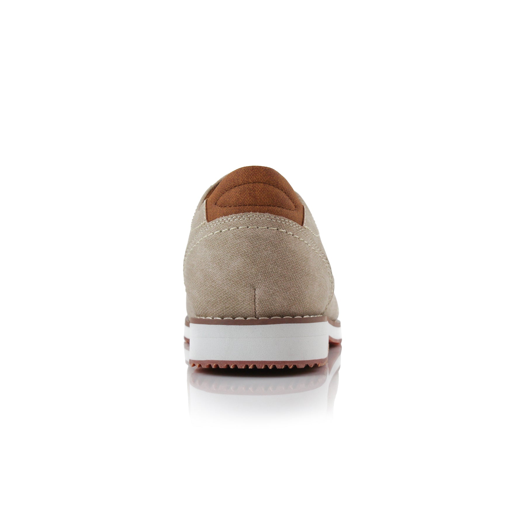 Embossed Derby Sneakers | Thomas by Ferro Aldo | Conal Footwear | Back Angle View