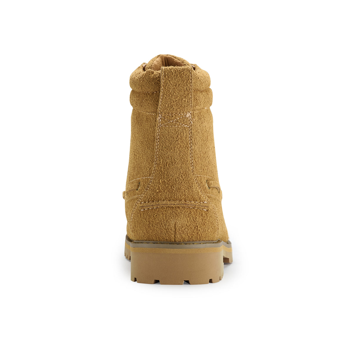 Men's Moc Toe Lace-Up Boots | Trek by Polar Fox | Conal Footwear | Back Angle View