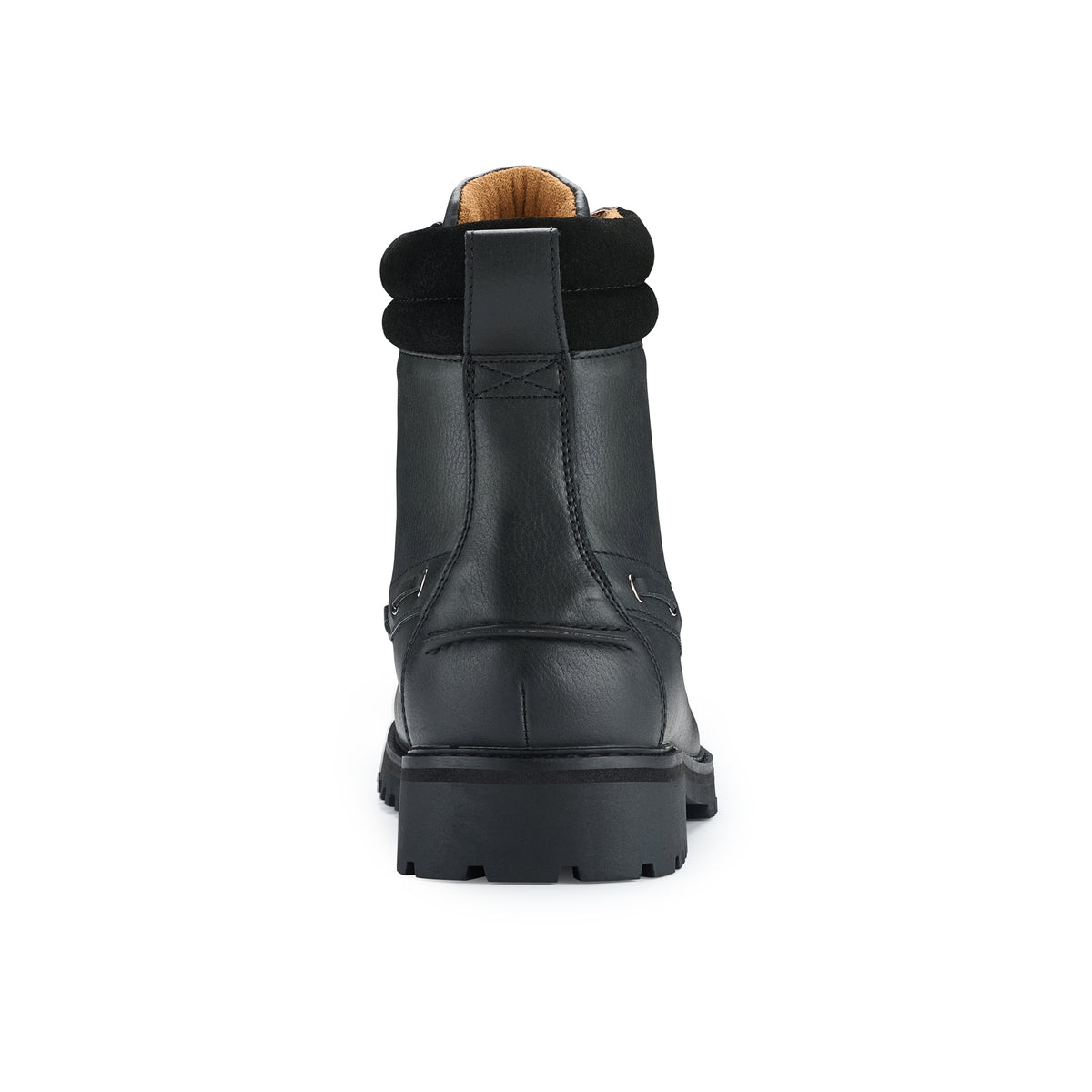 Men's Moc Toe Lace-Up Boots | Trek by Polar Fox | Conal Footwear | Back Angle View
