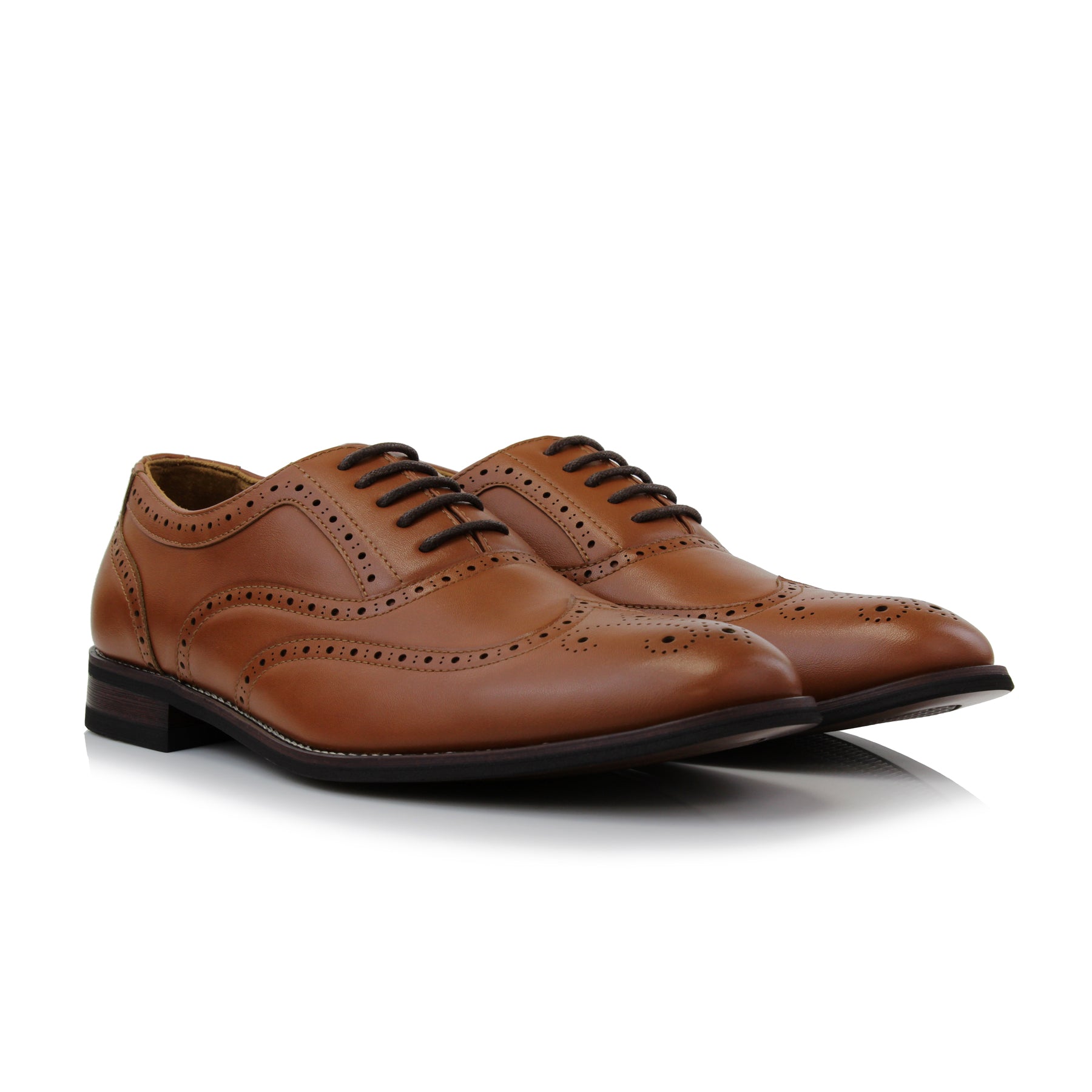 Brogue Wingtip Oxfords | Arthur by Ferro Aldo | Conal Footwear | Paired Angle View