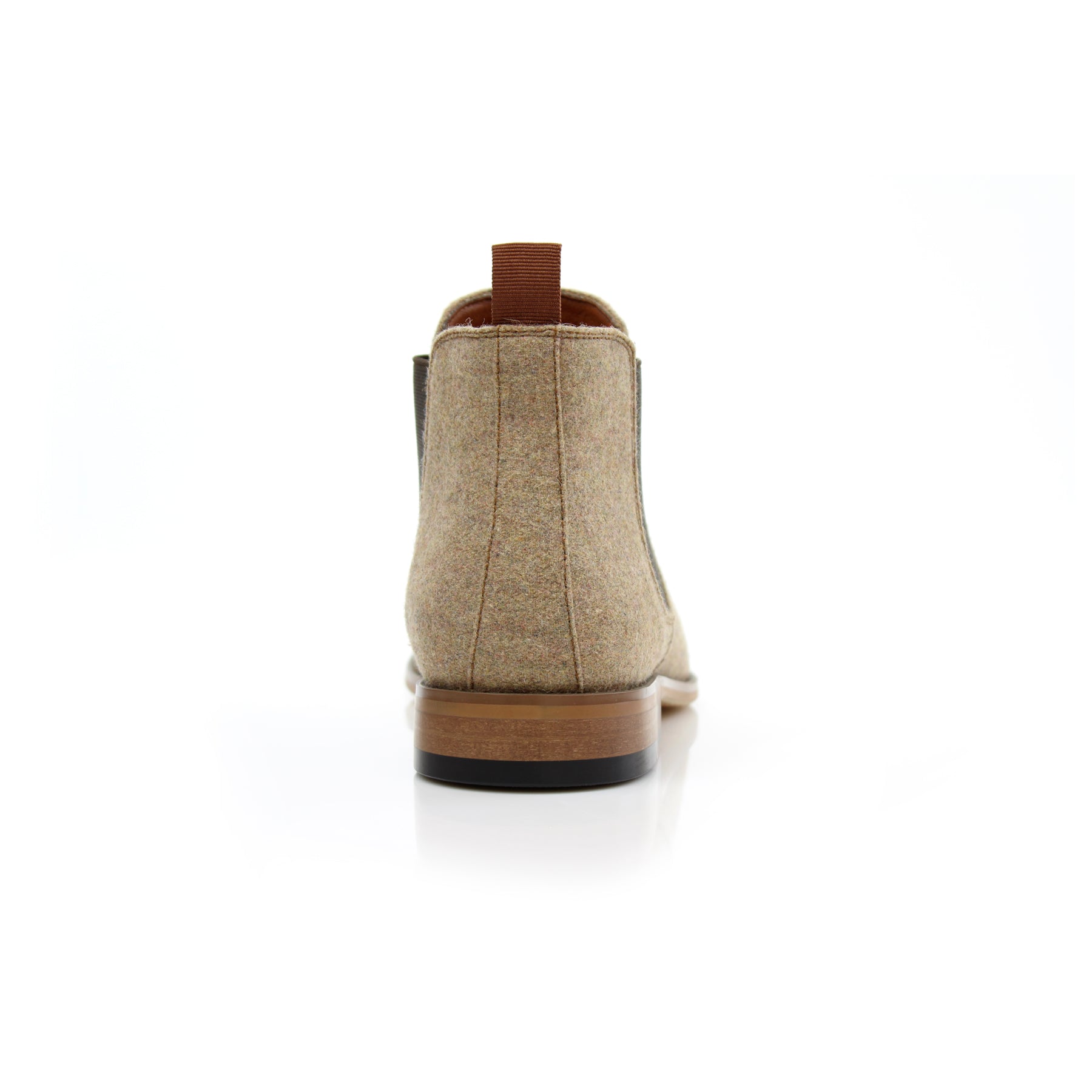 Woolen Chelsea Boots | Barrett by Polar Fox | Conal Footwear | Back Angle View