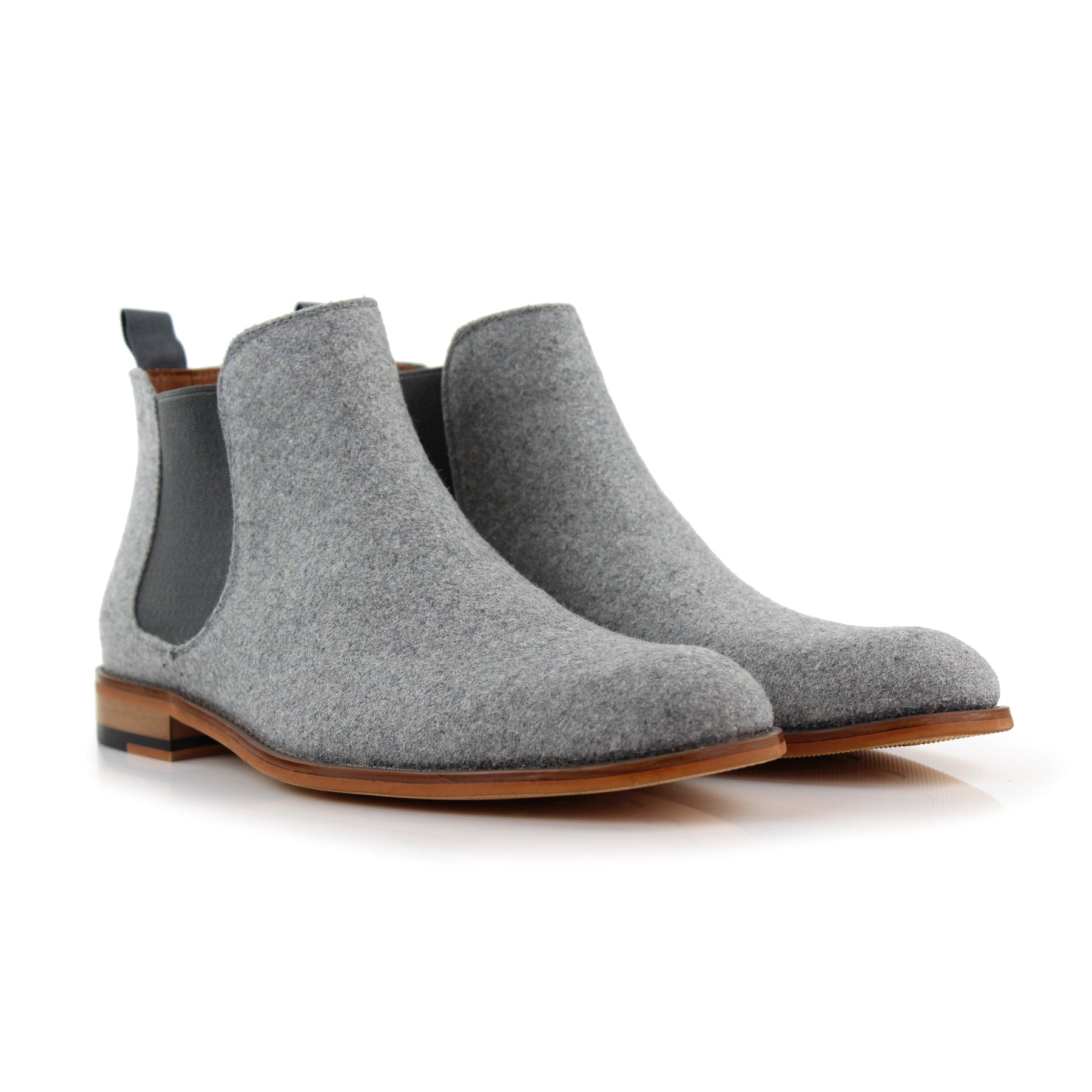 Woolen Chelsea Boots | Barrett by Polar Fox | Conal Footwear | Paired Angle View