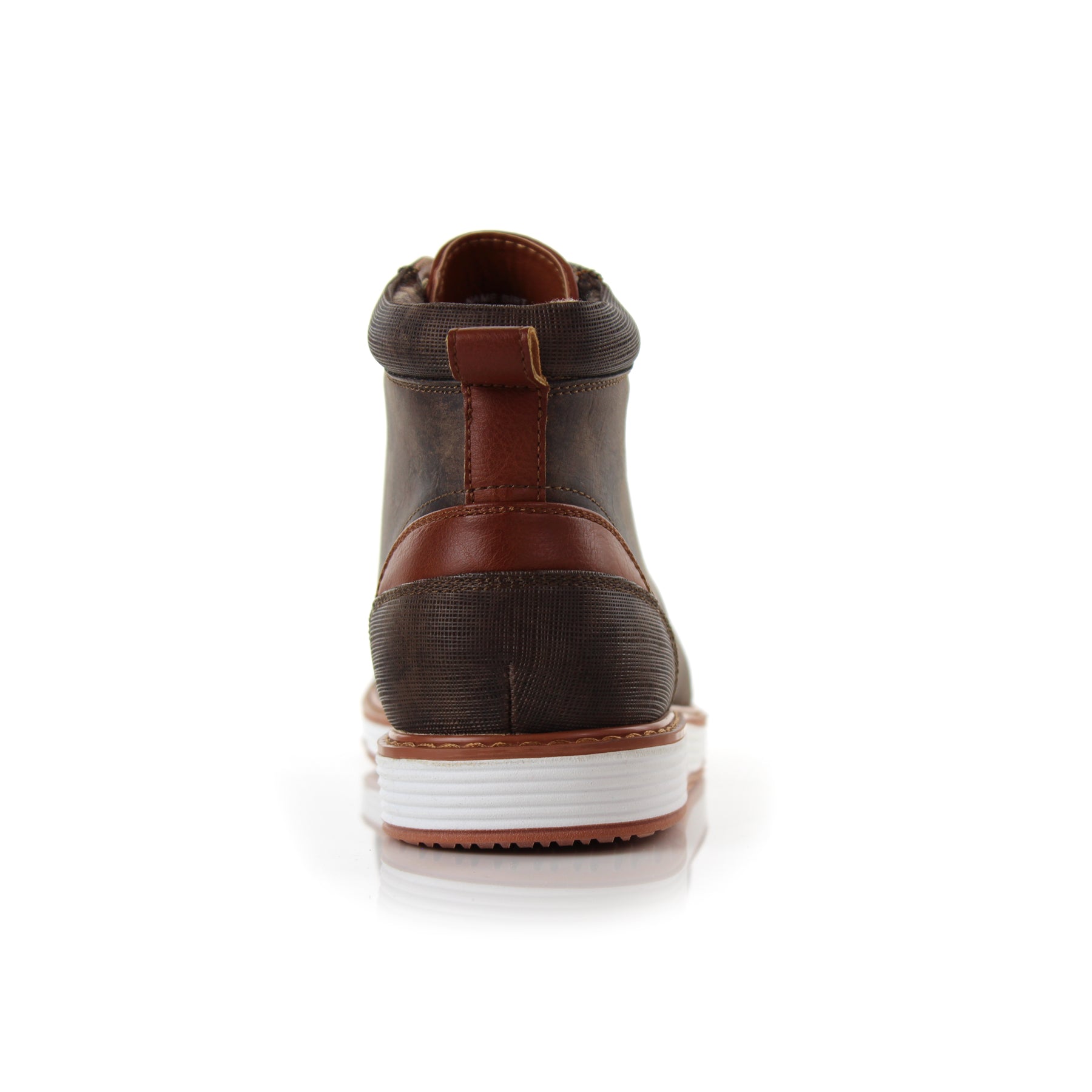 Cap-Toe Ankle Boot Sneakers | Birt by Ferro Aldo | Conal Footwear | Back Angle View