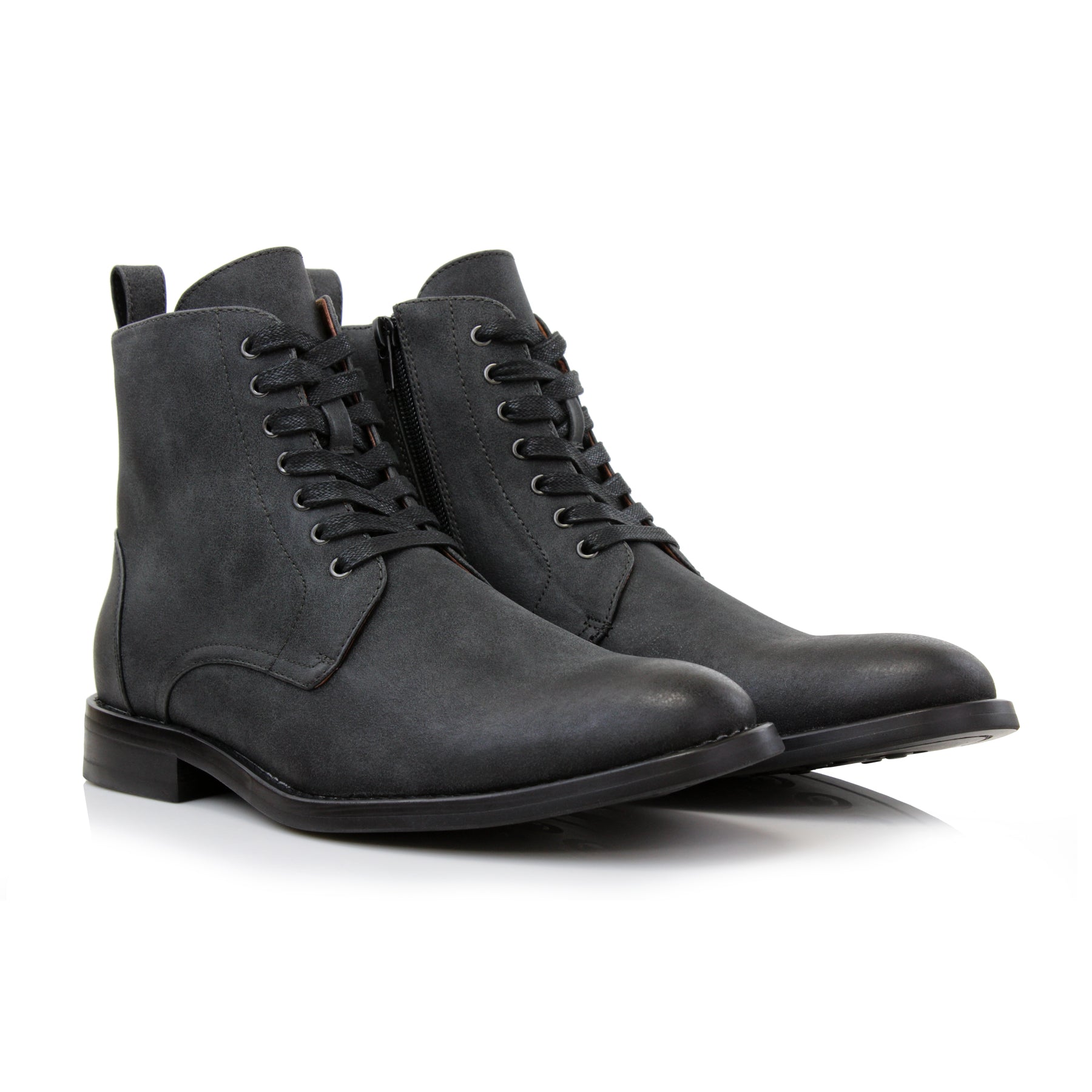 Leather Ankle Boots | Duke by Polar Fox | Conal Footwear | Paired Angle View