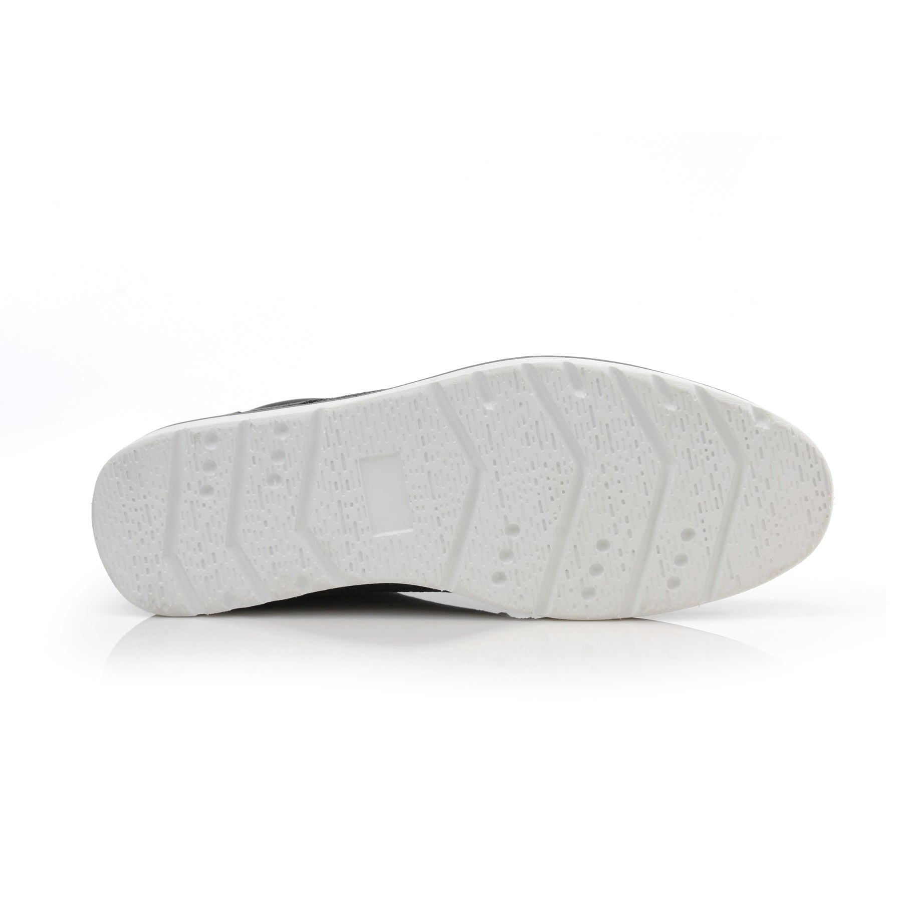 Denim Chukka Sneakers | Dustin by Polar Fox | Conal Footwear | Bottom Sole Angle View