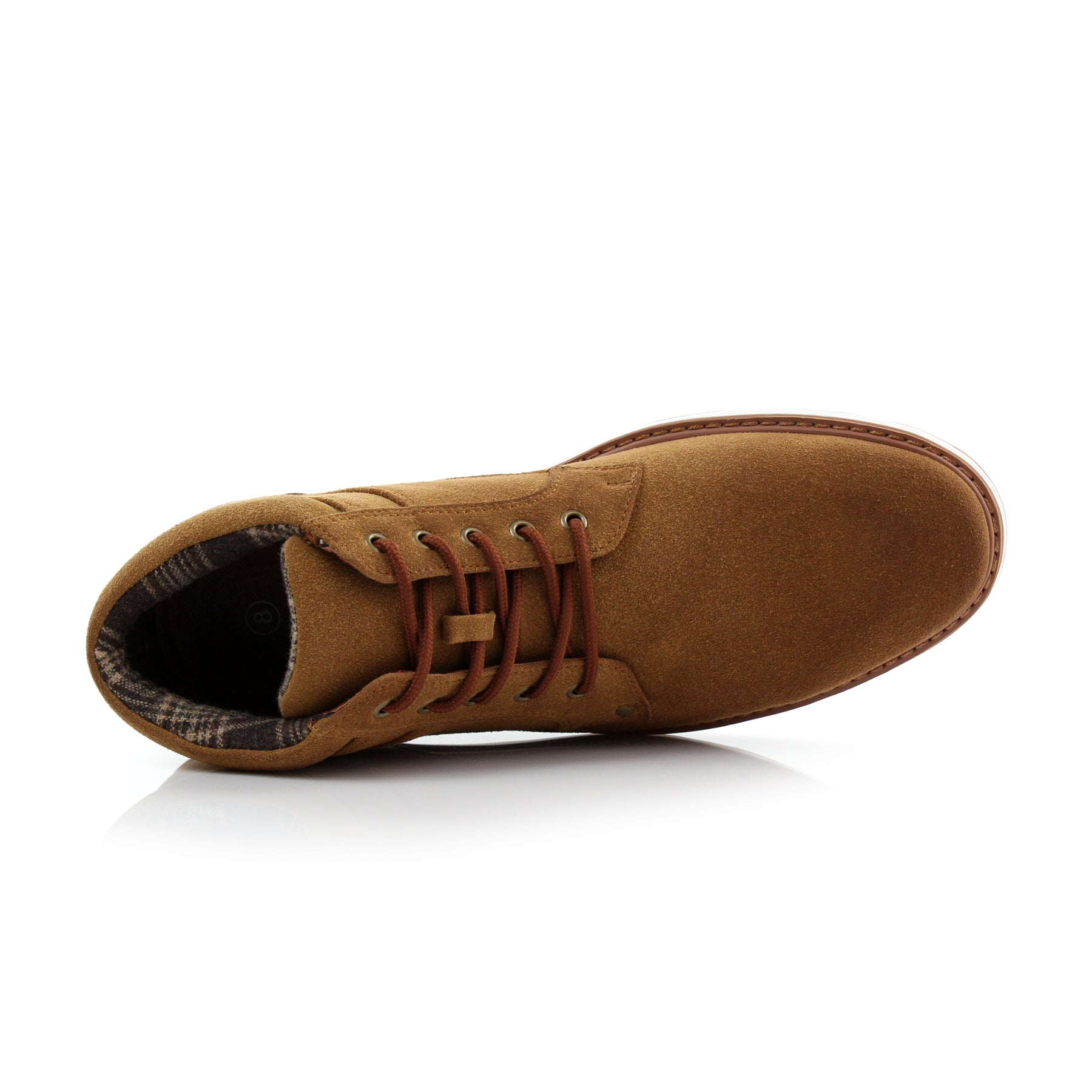 Suede Sneakers | Jax by Ferro Aldo | Conal Footwear | Top-Down Angle View